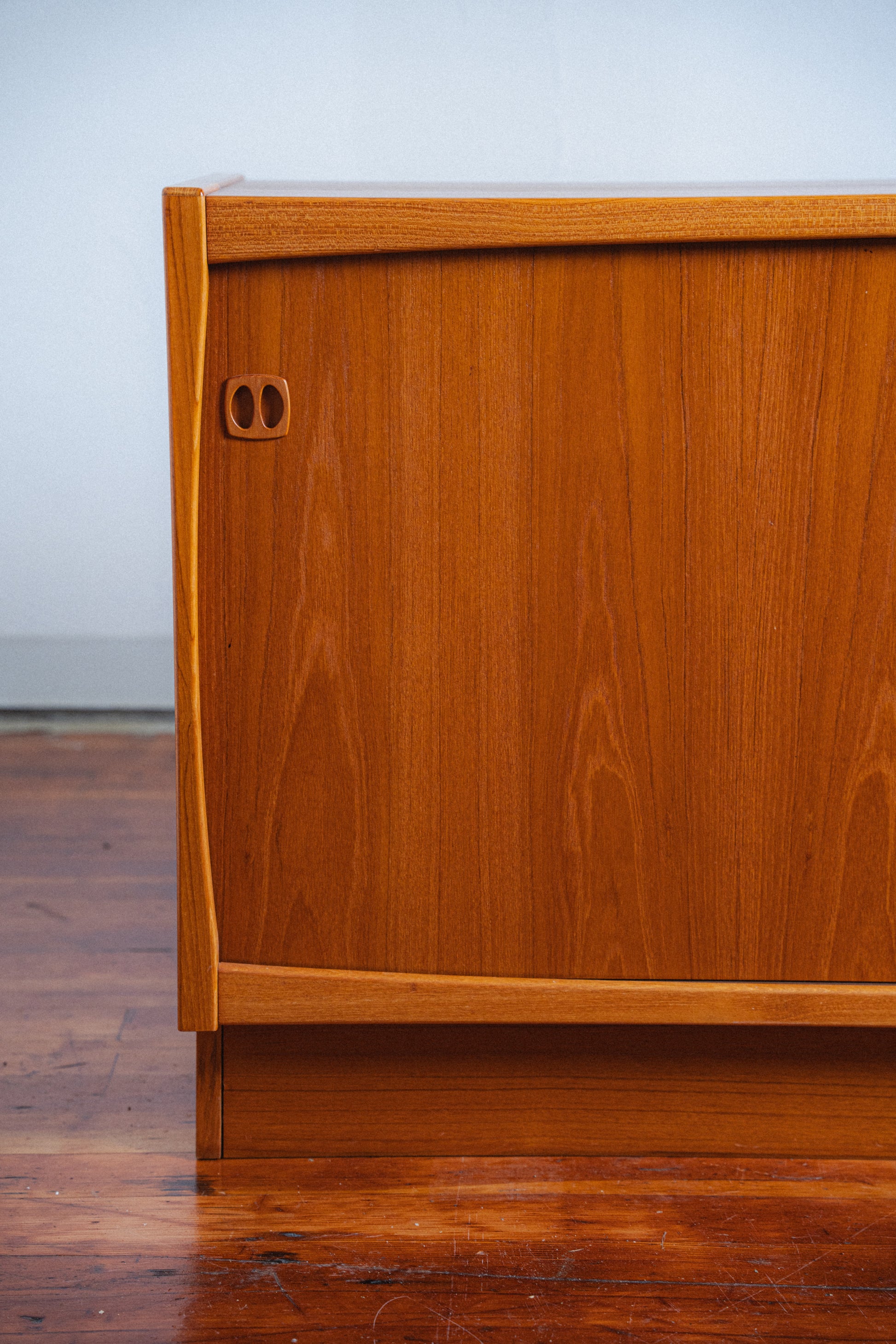 Danish Teak 3-Door Credenza