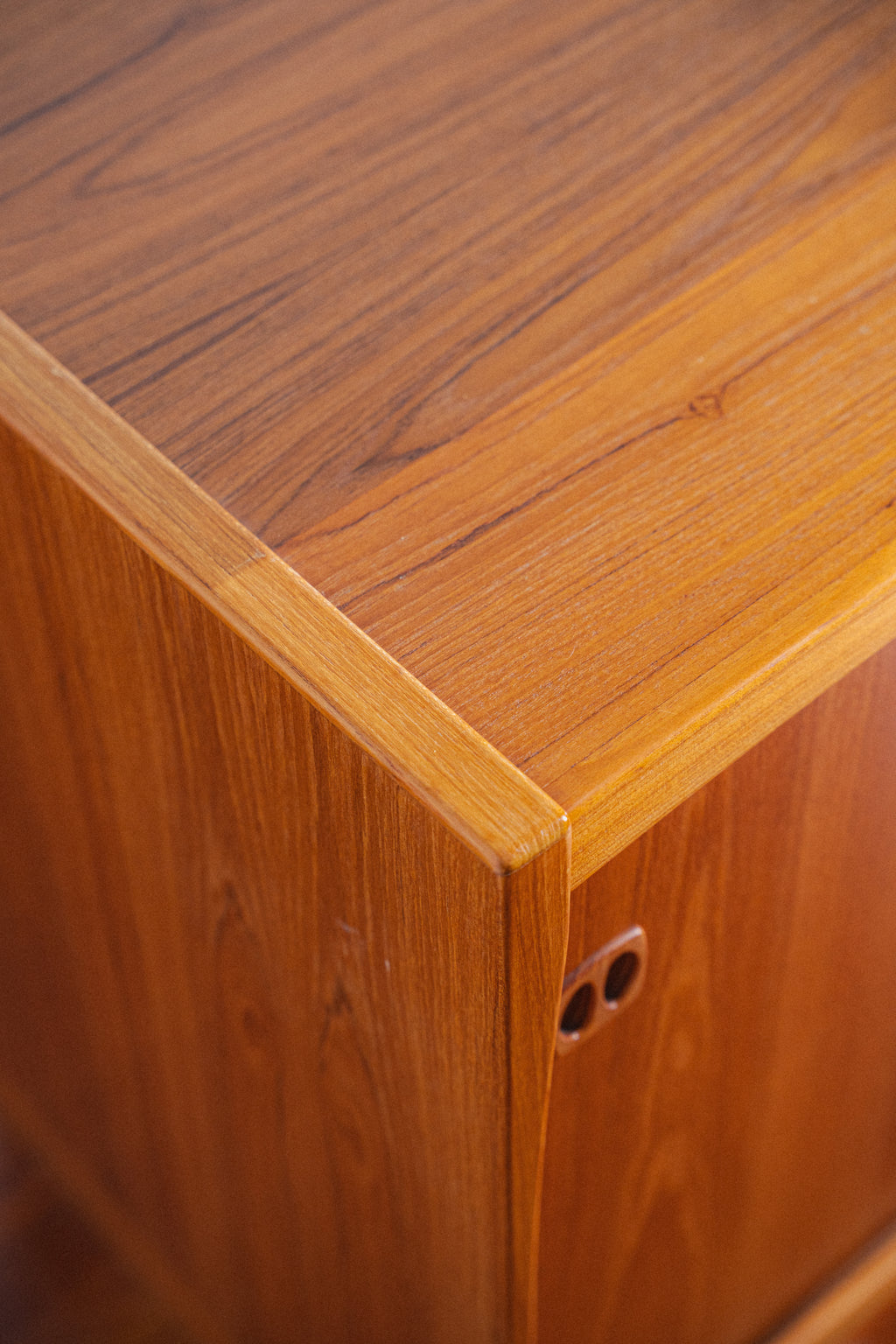 Danish Teak 3-Door Credenza