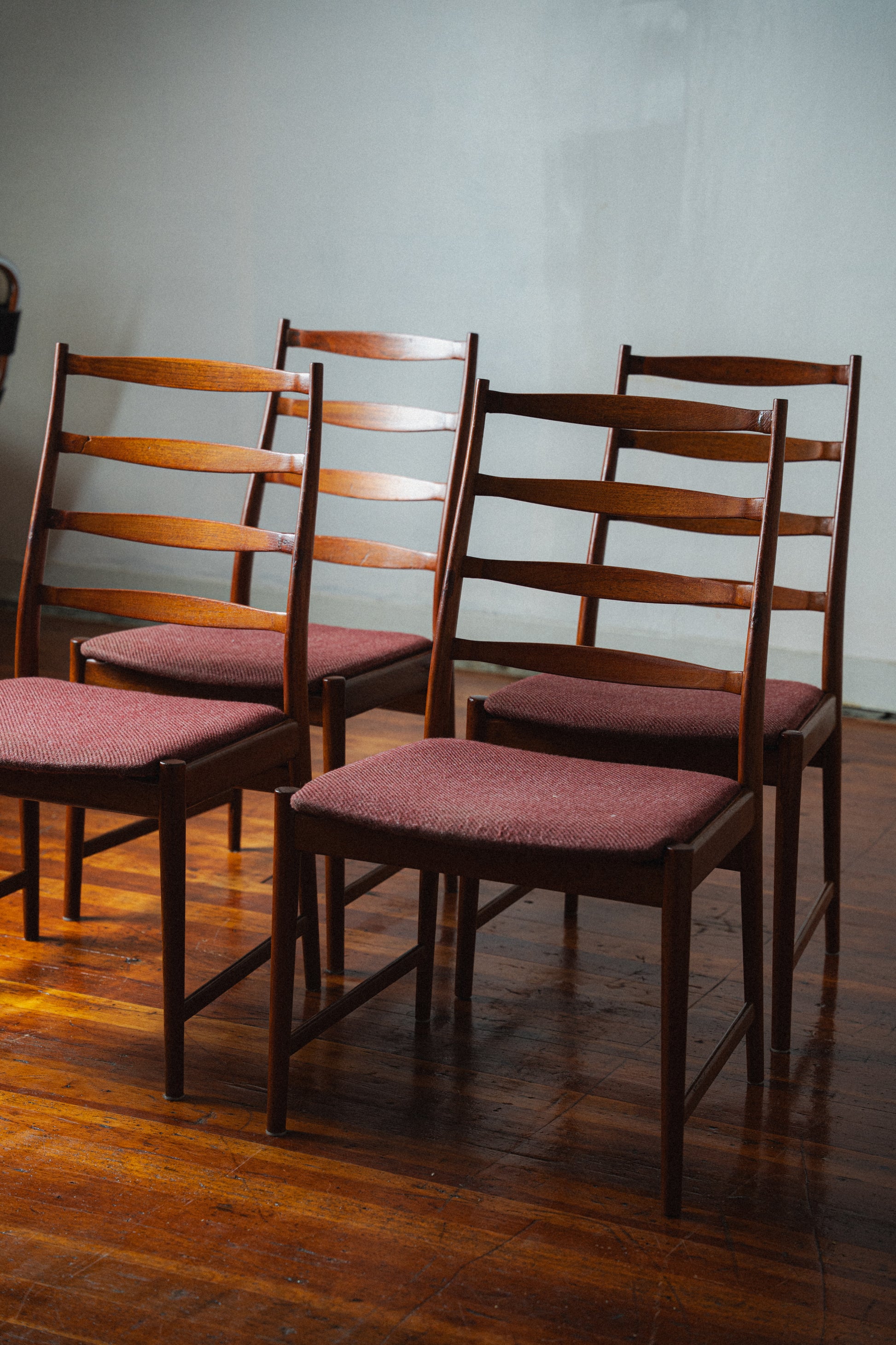 Danish Teak Dining Chairs by Arne Vodder for Vamo Sønderborg (Set of 4)