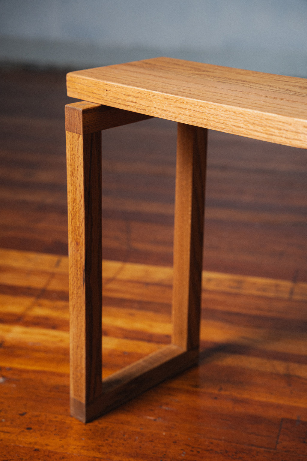 Oak Entryway Bench by Ara Suhaldonik