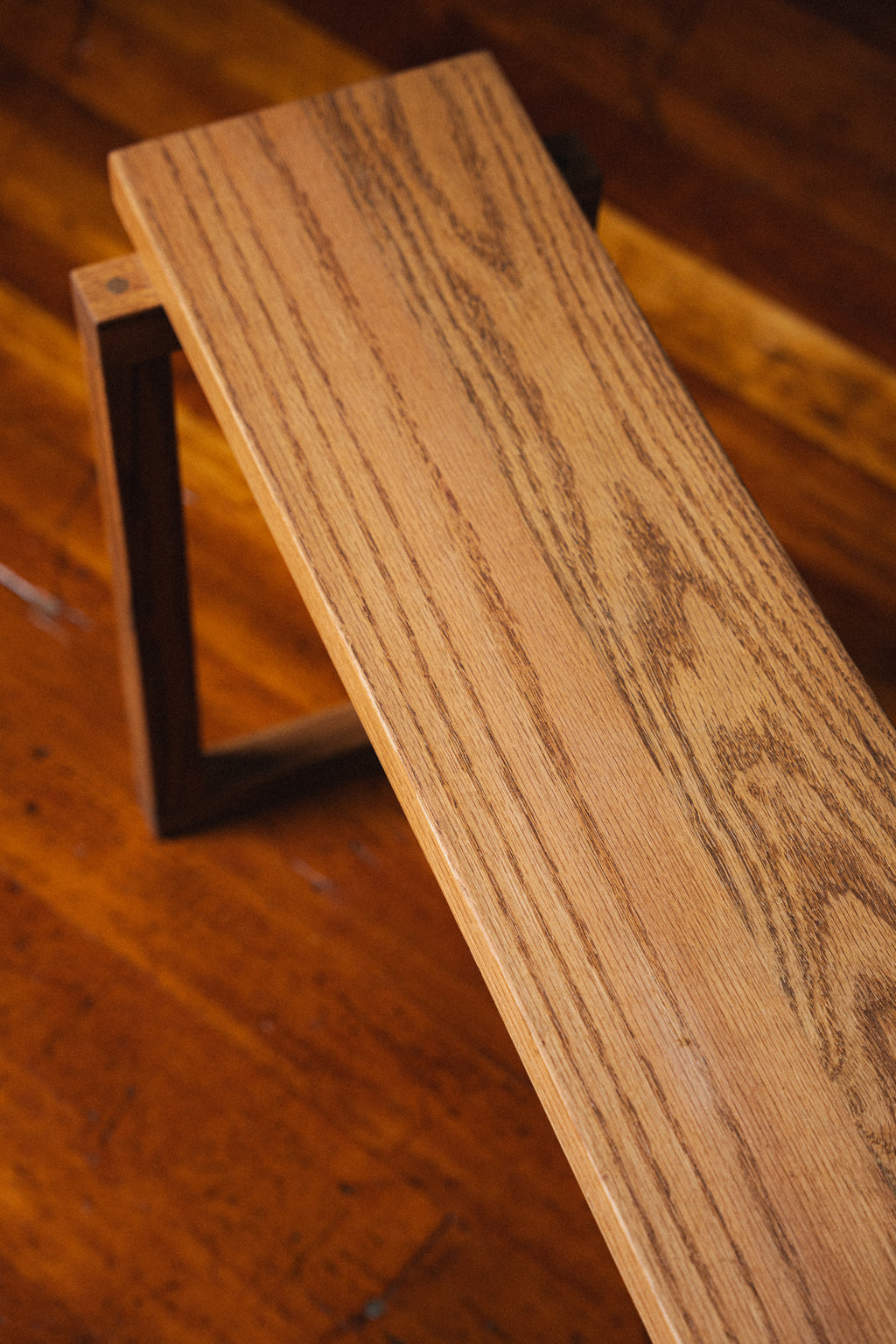 Oak Entryway Bench by Ara Suhaldonik