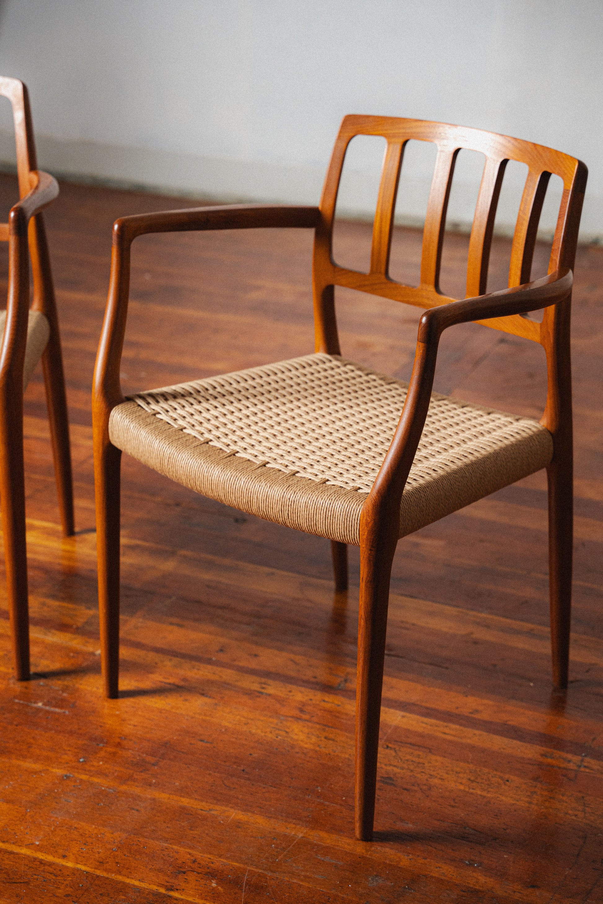 Model 66 Armchairs (Pair) by Niels Otto Møller