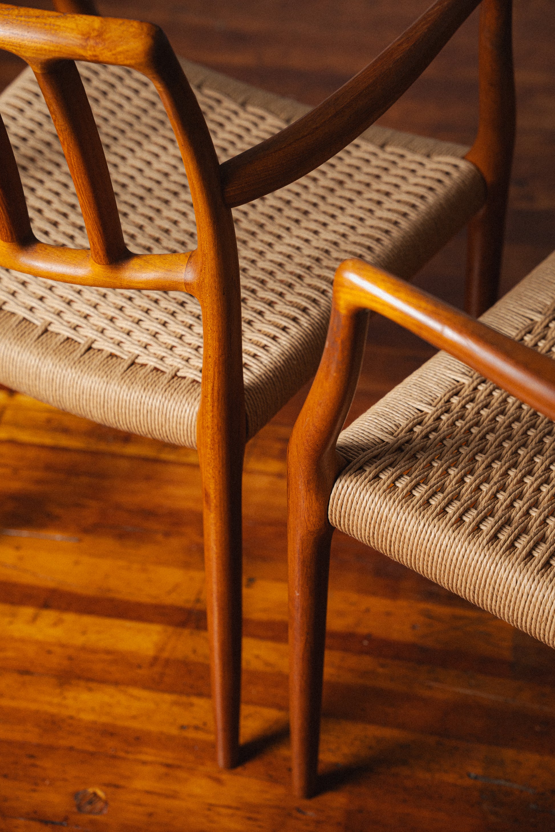 Model 66 Armchairs (Pair) by Niels Otto Møller