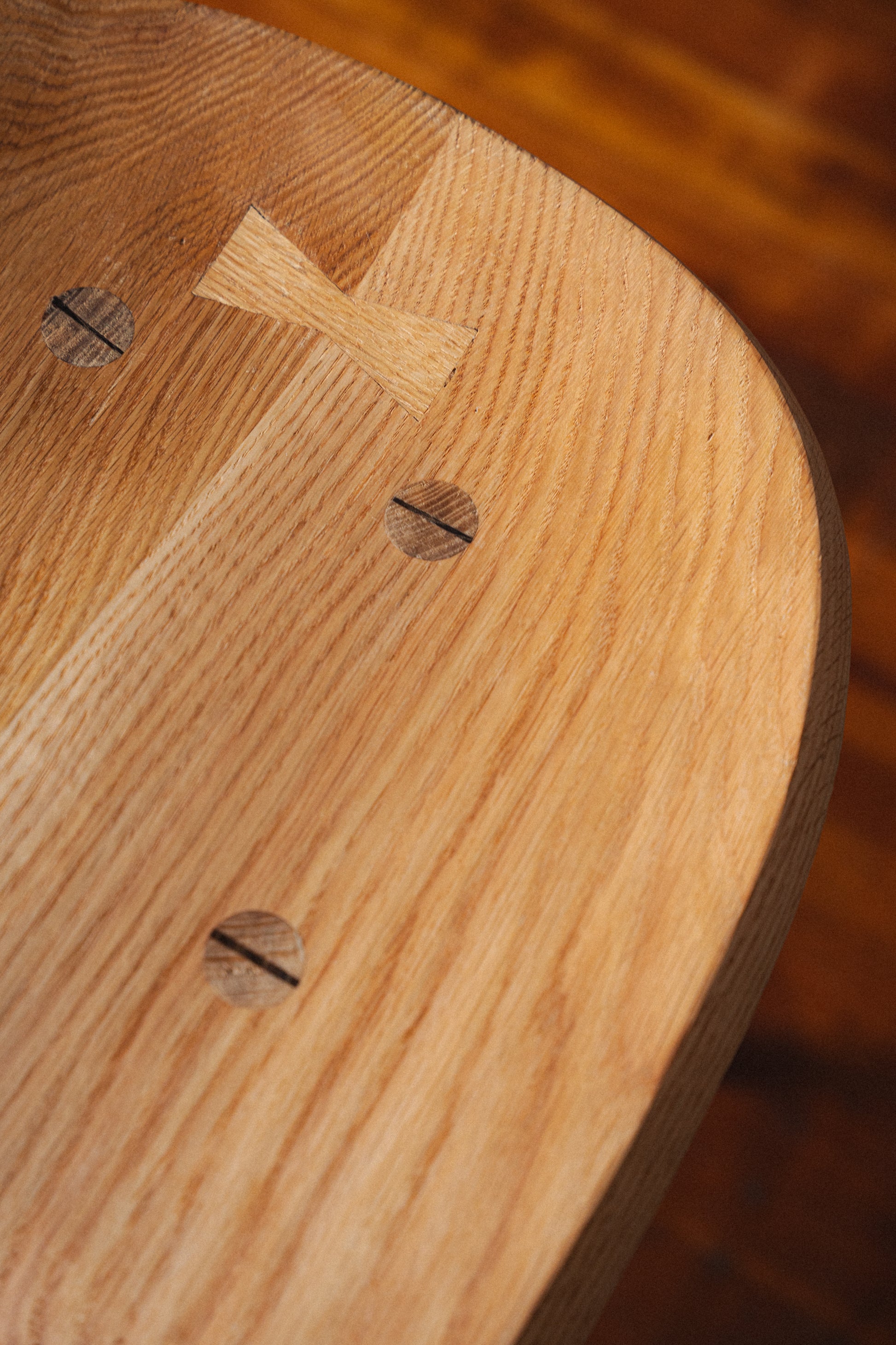 Red Oak & Maple Bar Stools by Michael Clyde