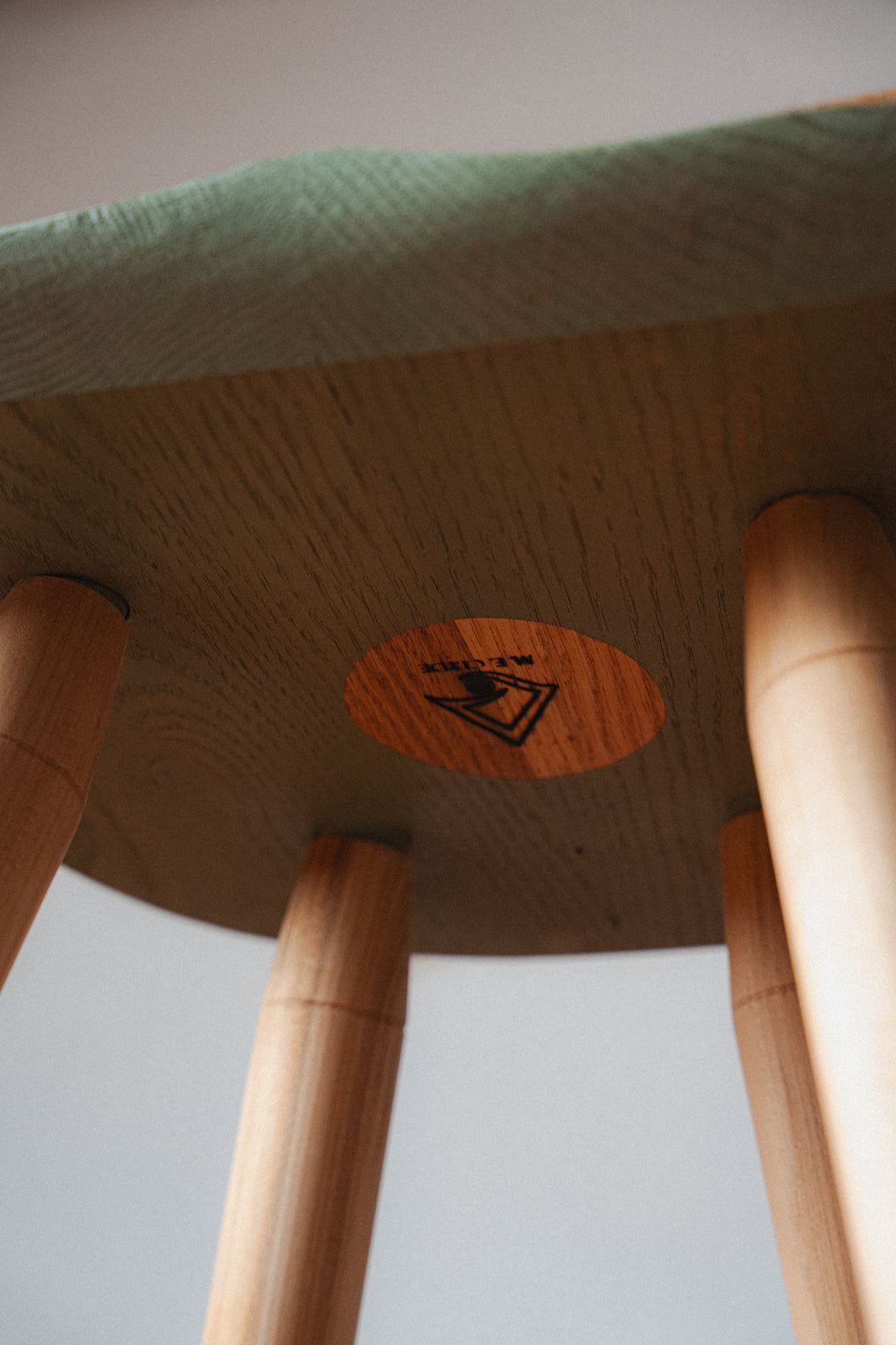 Red Oak & Maple Bar Stools by Michael Clyde