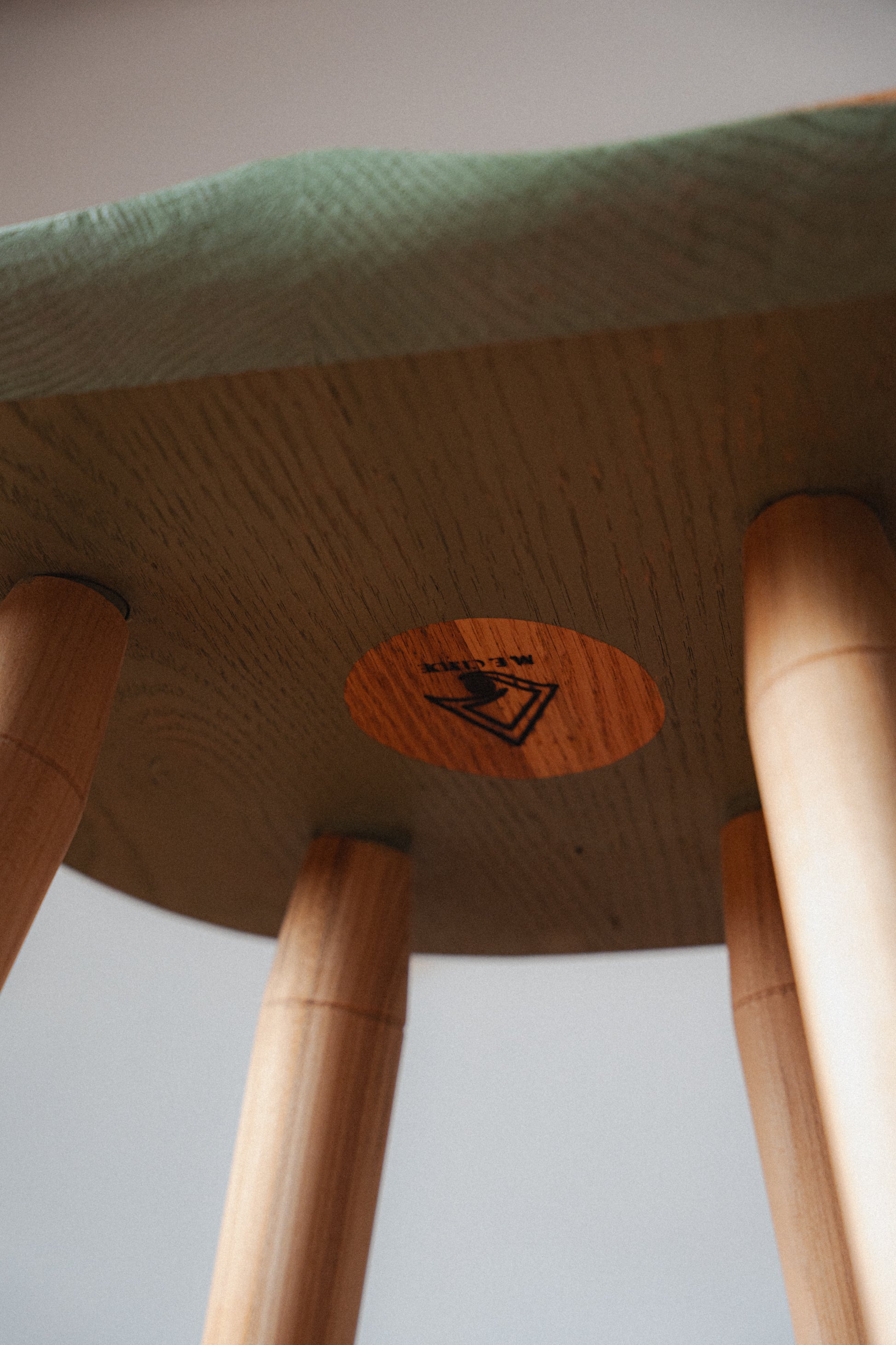 Red Oak & Maple Bar Stools by Michael Clyde