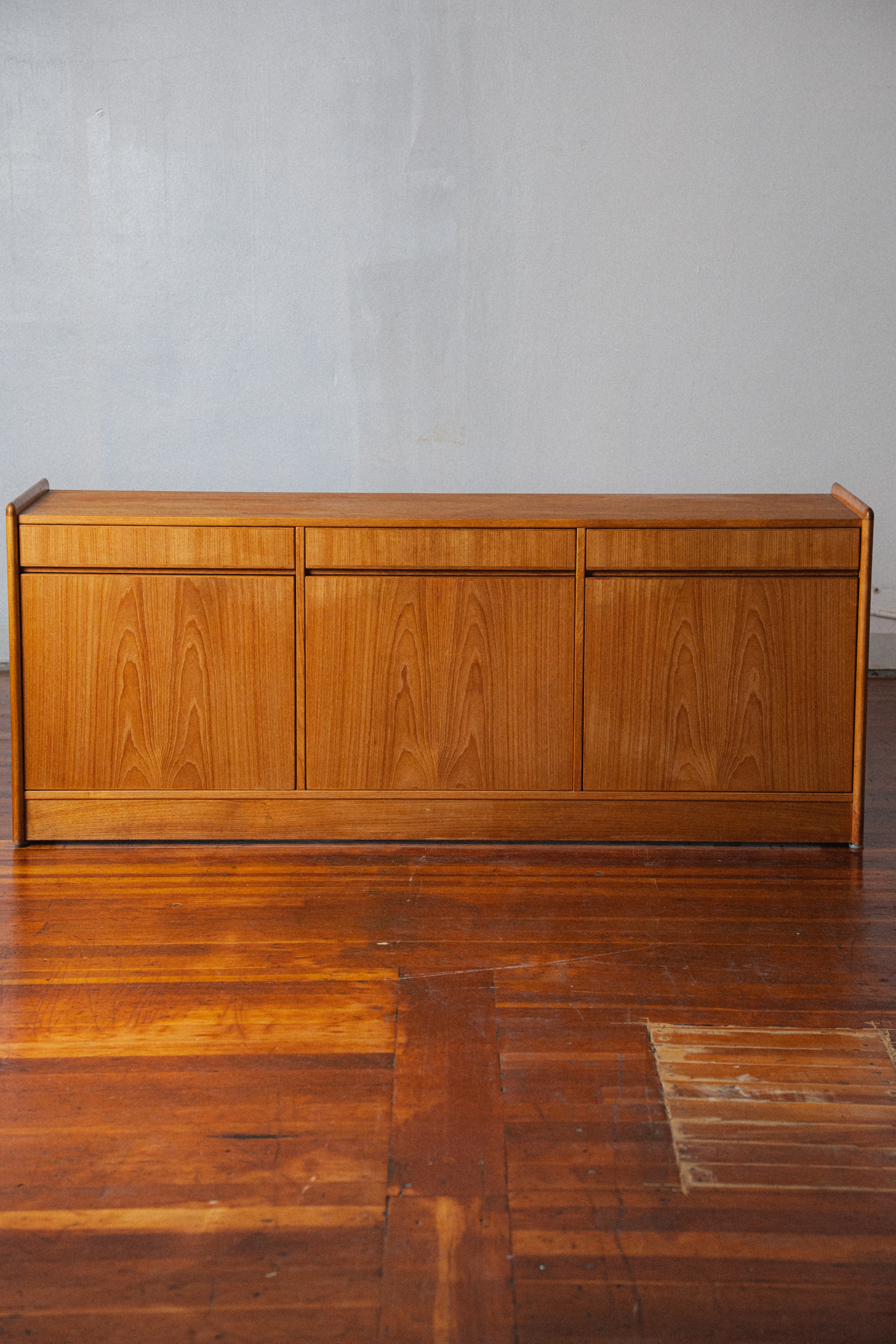 Danish Teak Sideboard Credenza