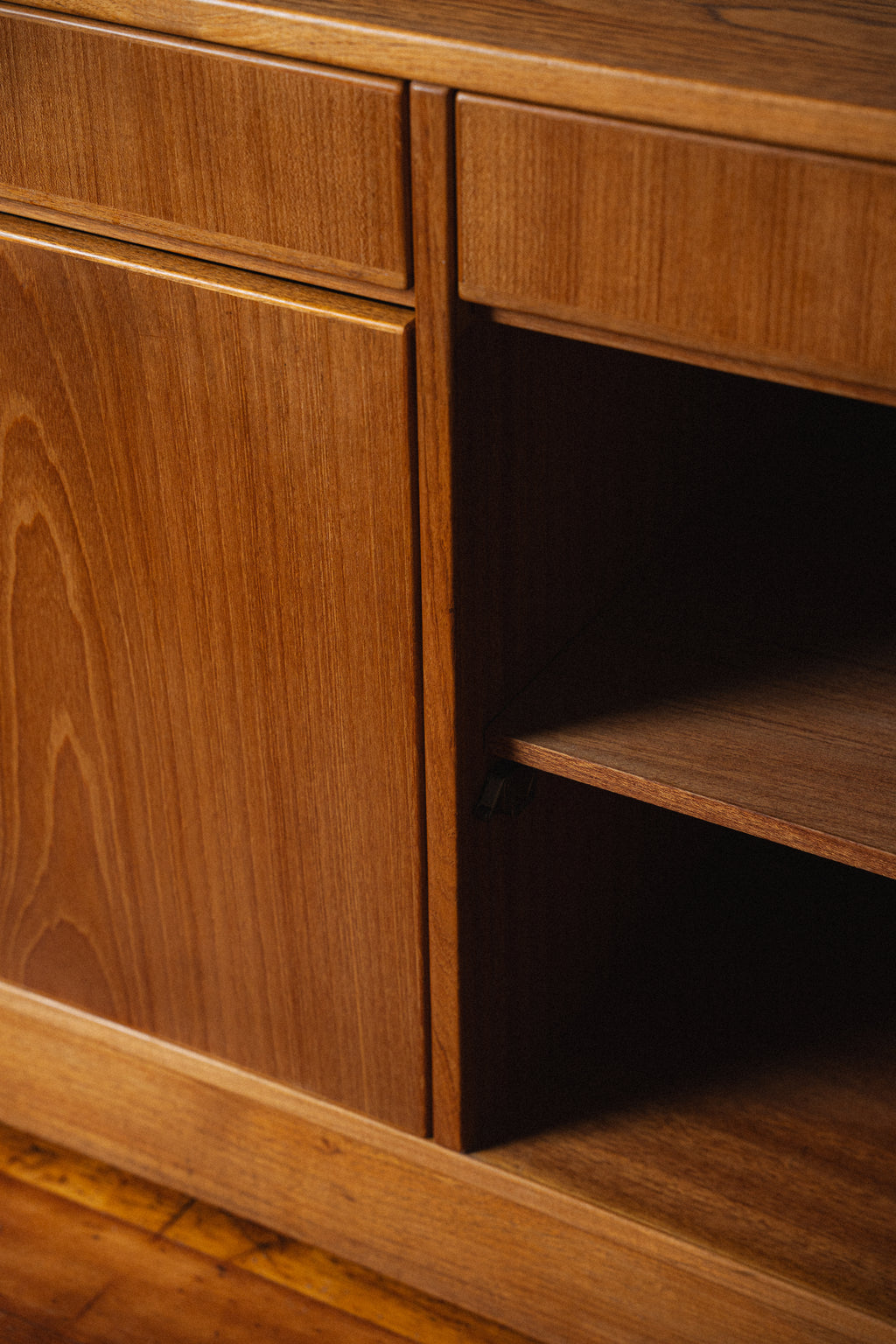 Danish Teak Sideboard Credenza