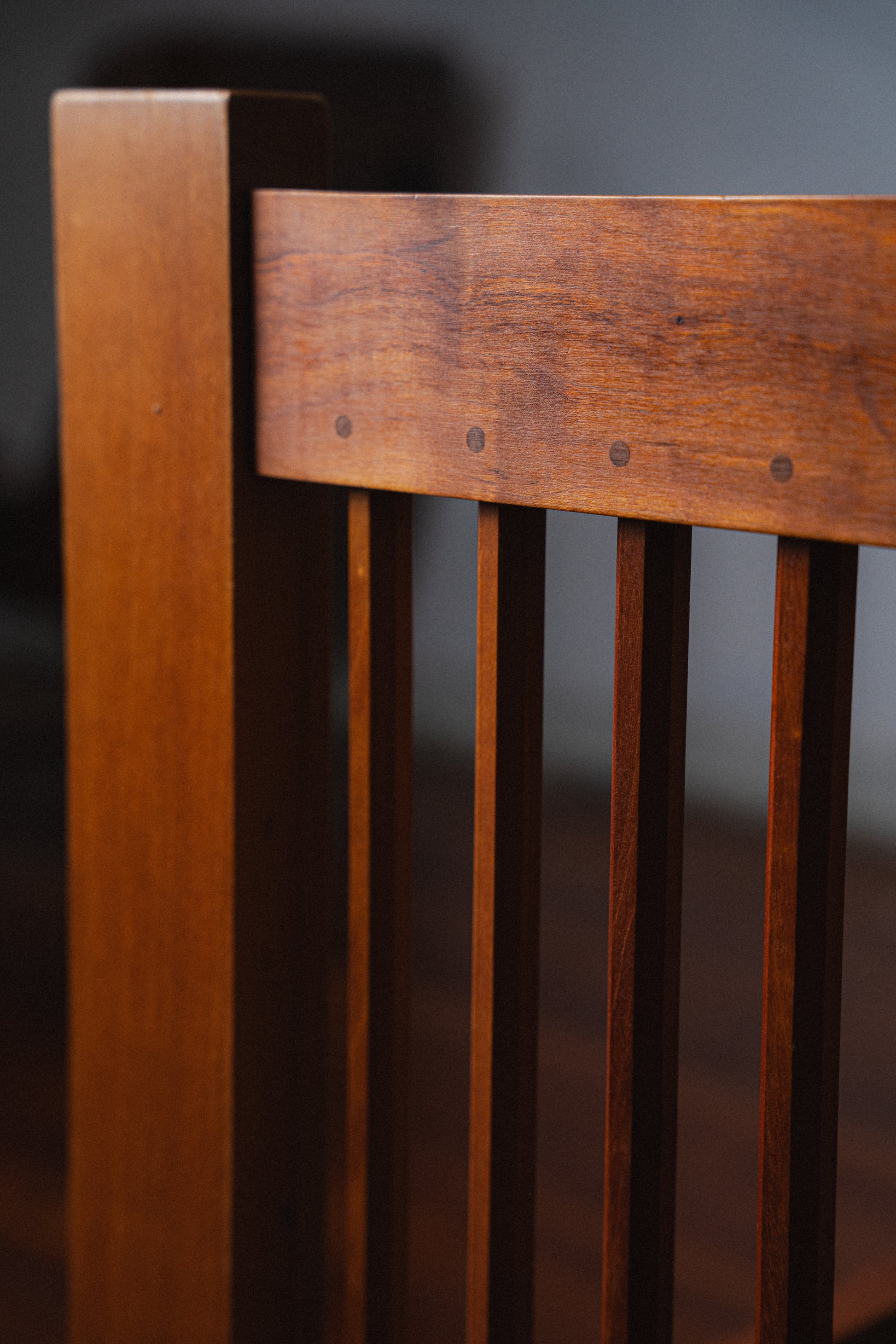 John Kelly J1 Series J-18 Spindle Cherry King Bed Frame