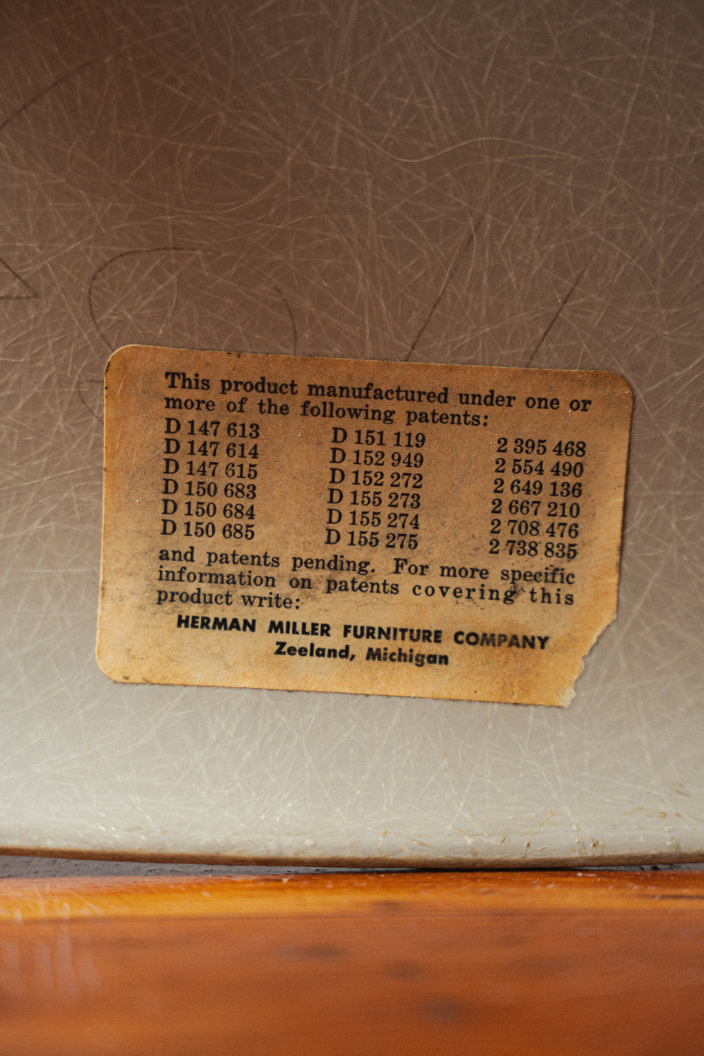 Eames Molded Fiberglass Chair