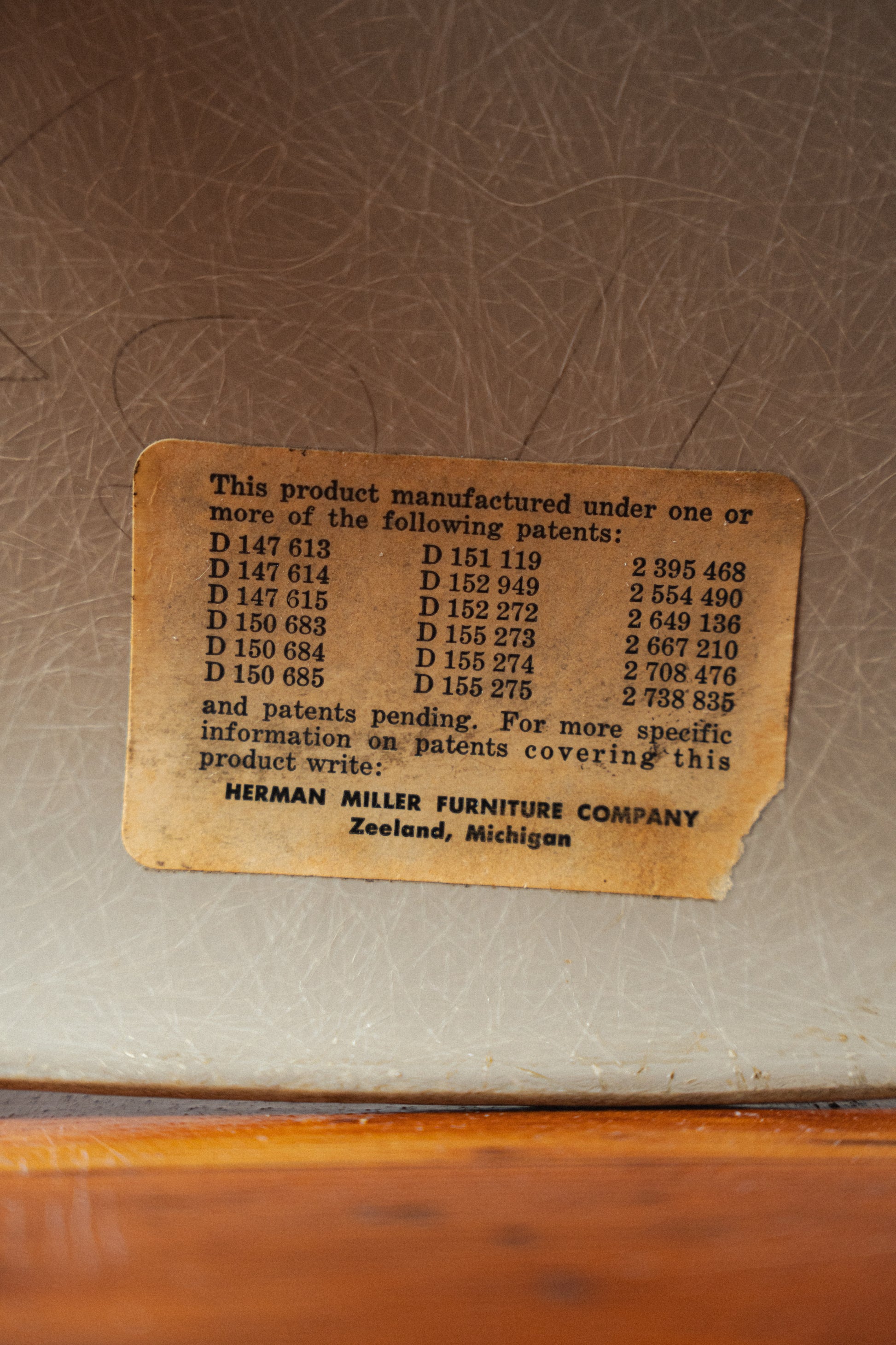 Eames Molded Fiberglass Chair