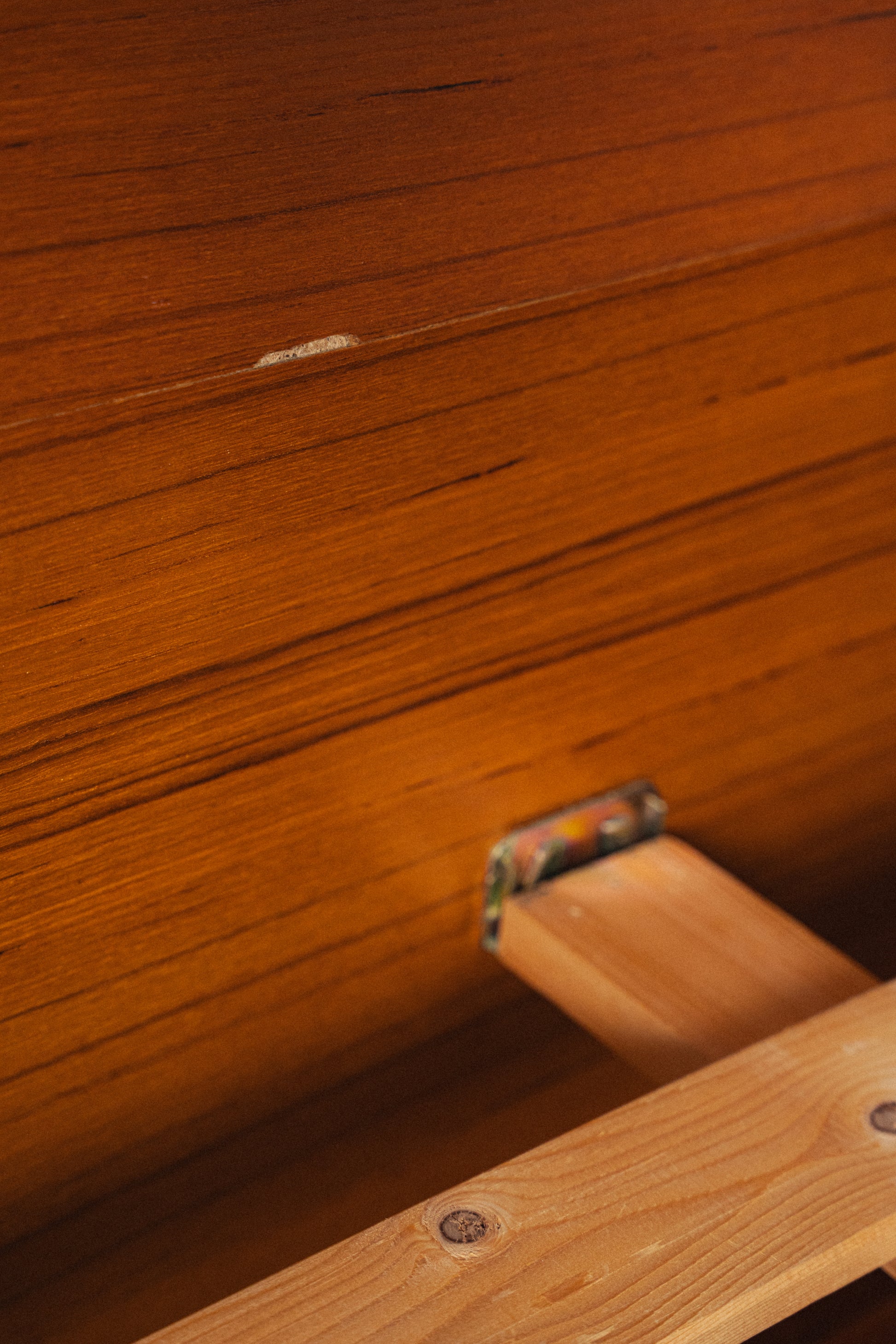 Danish Teak Queen Bed w/ Nightstands by Scan Design