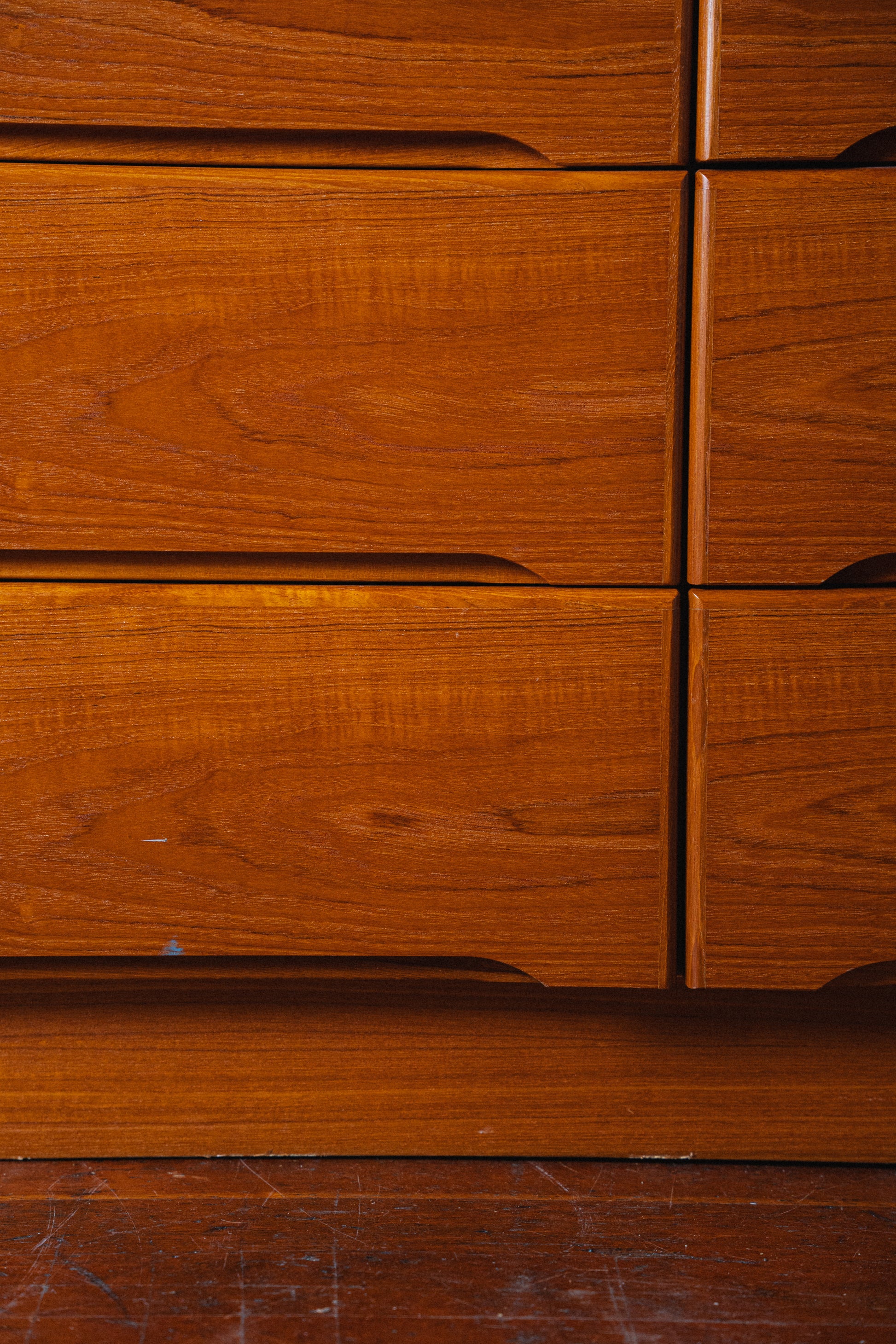 Danish Teak 6-Drawer Dresser