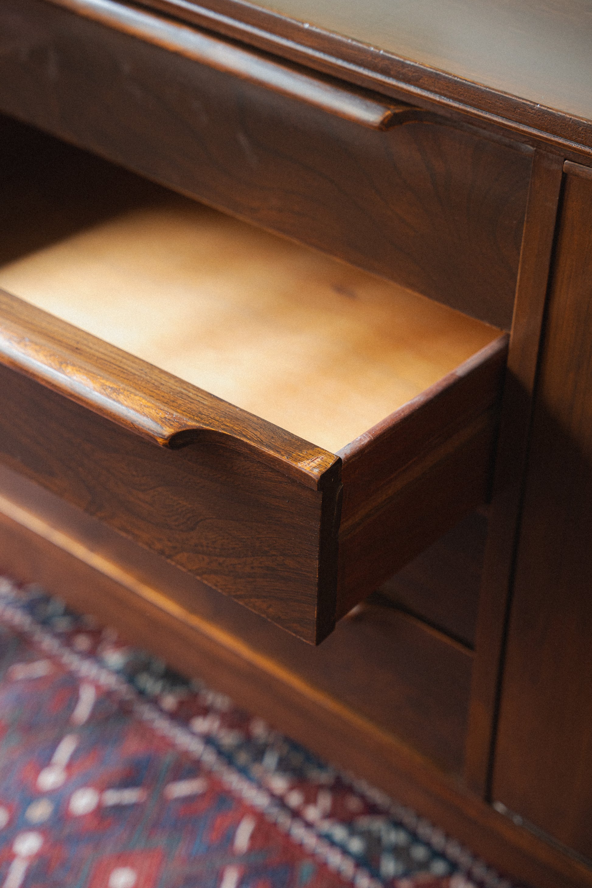 British Walnut Sideboard/Credenza by G-Plan