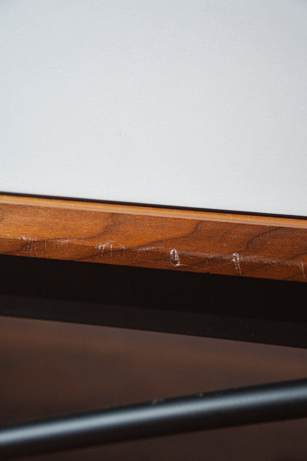 Finn Juhl Style Sideboard, Walnut & Blue