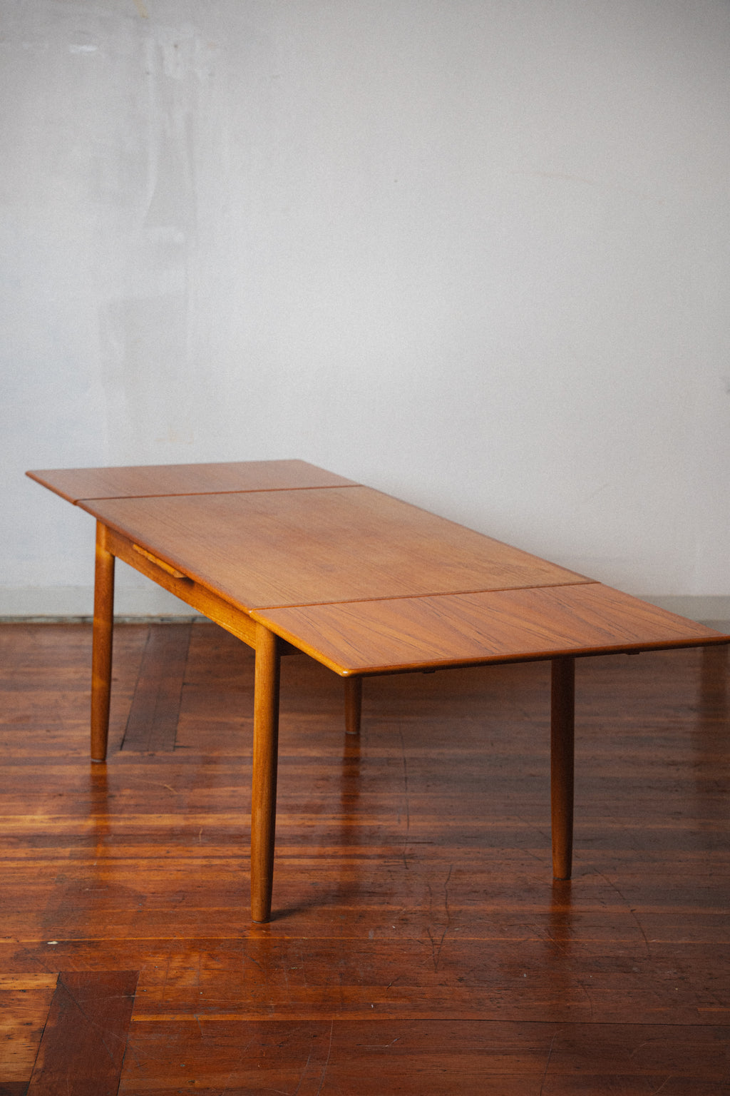 Danish Teak Nested-Leaf Dining Table