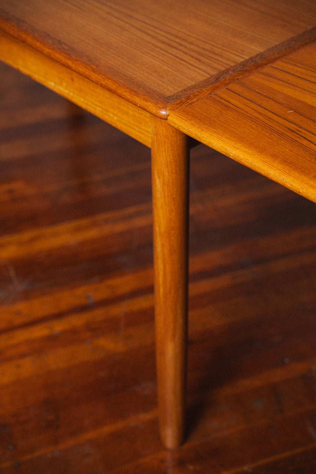 Danish Teak Nested-Leaf Dining Table