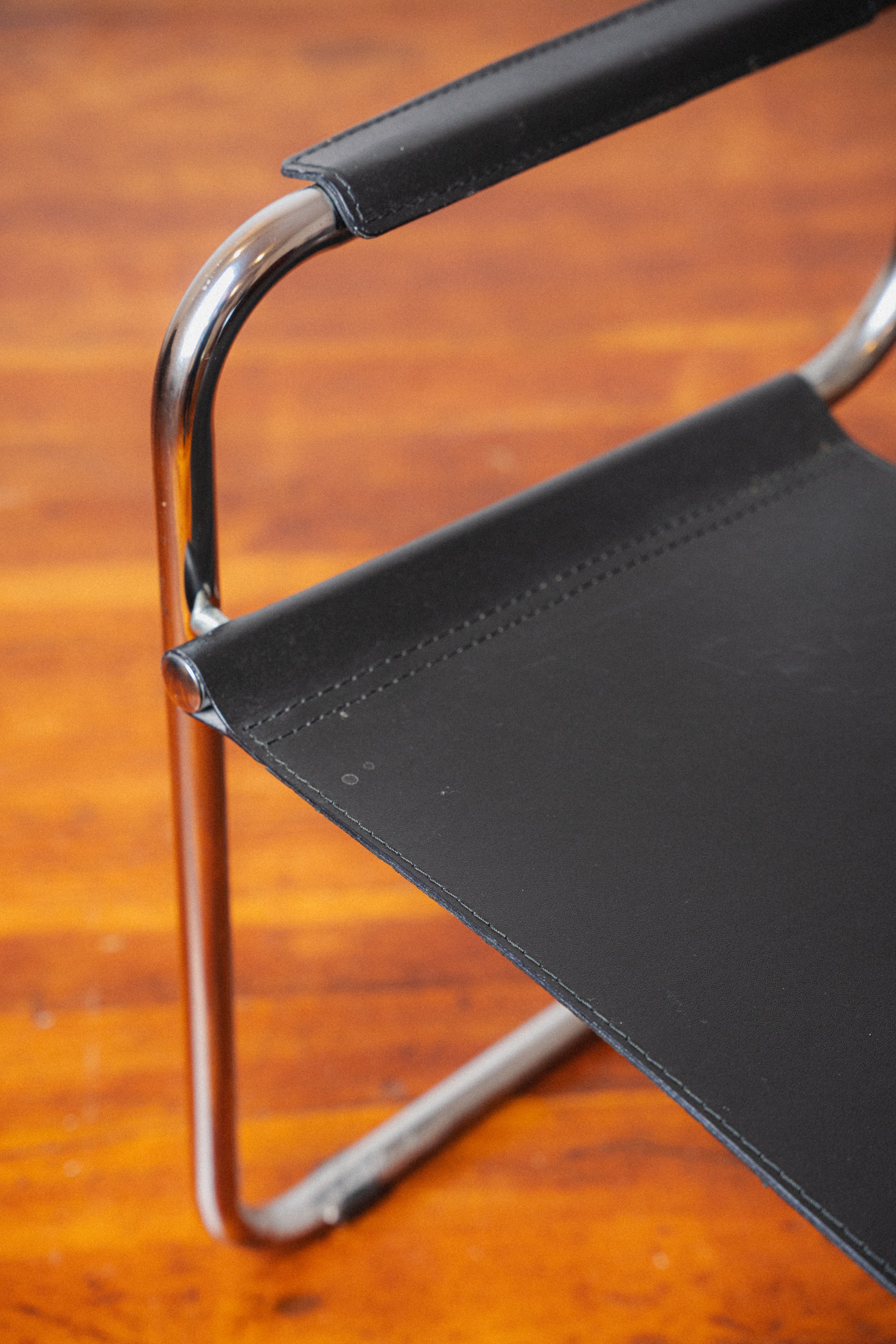 Mart Stam S34 Style Cantilevered Chair
