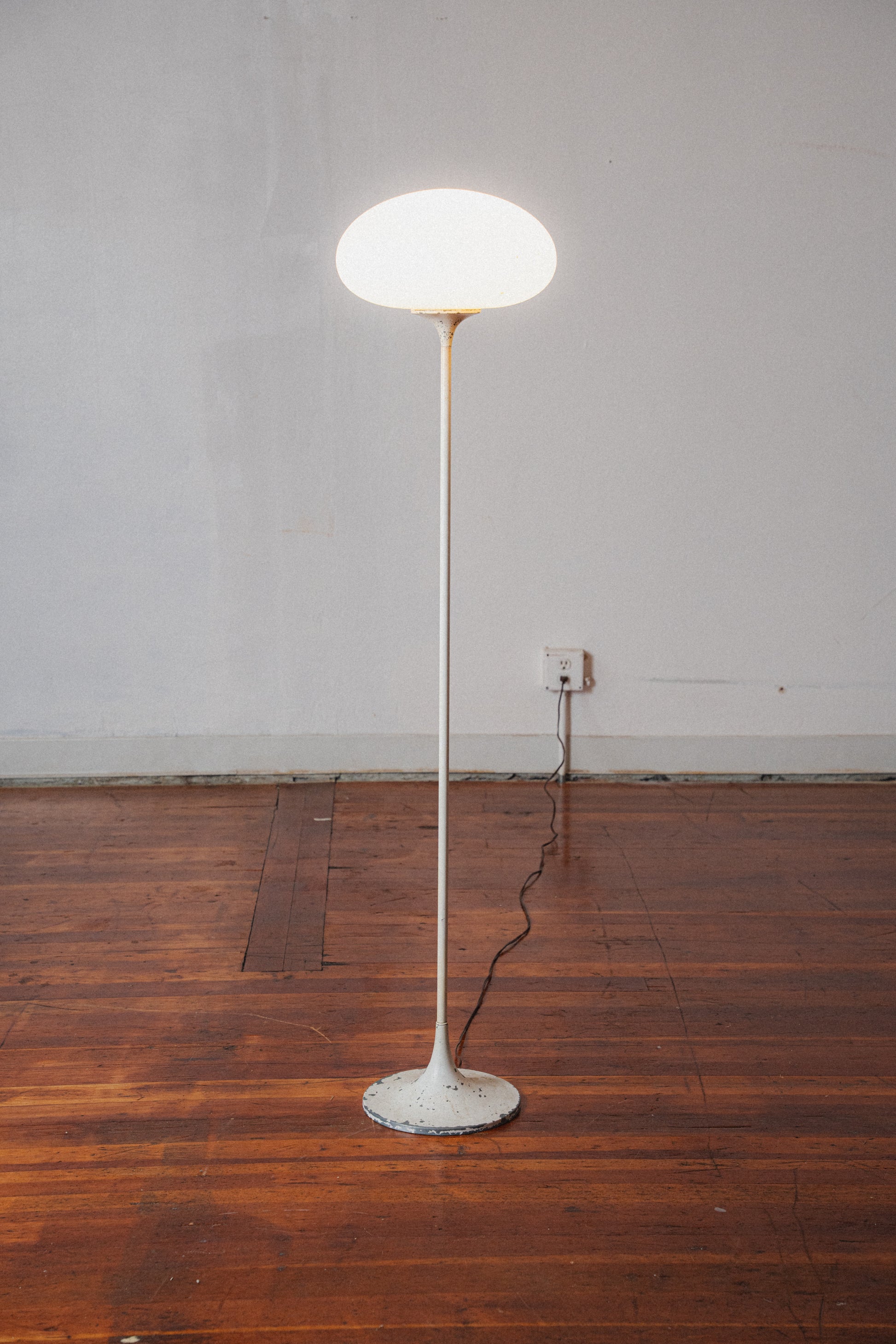 White Tulip Lamp by Laurel Lamp Co.