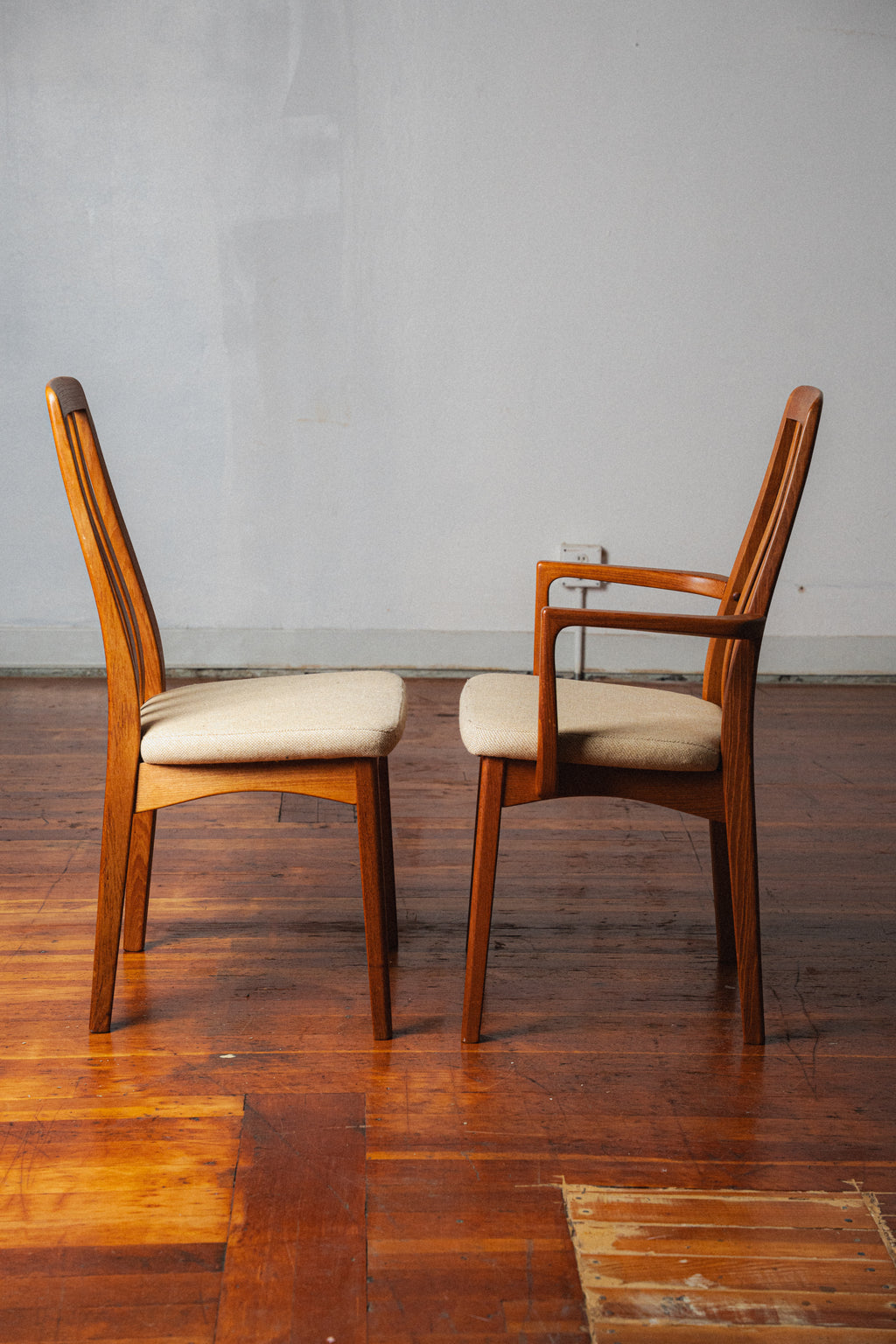 Teak Dining Chairs by Benny Linden (Set of 4)
