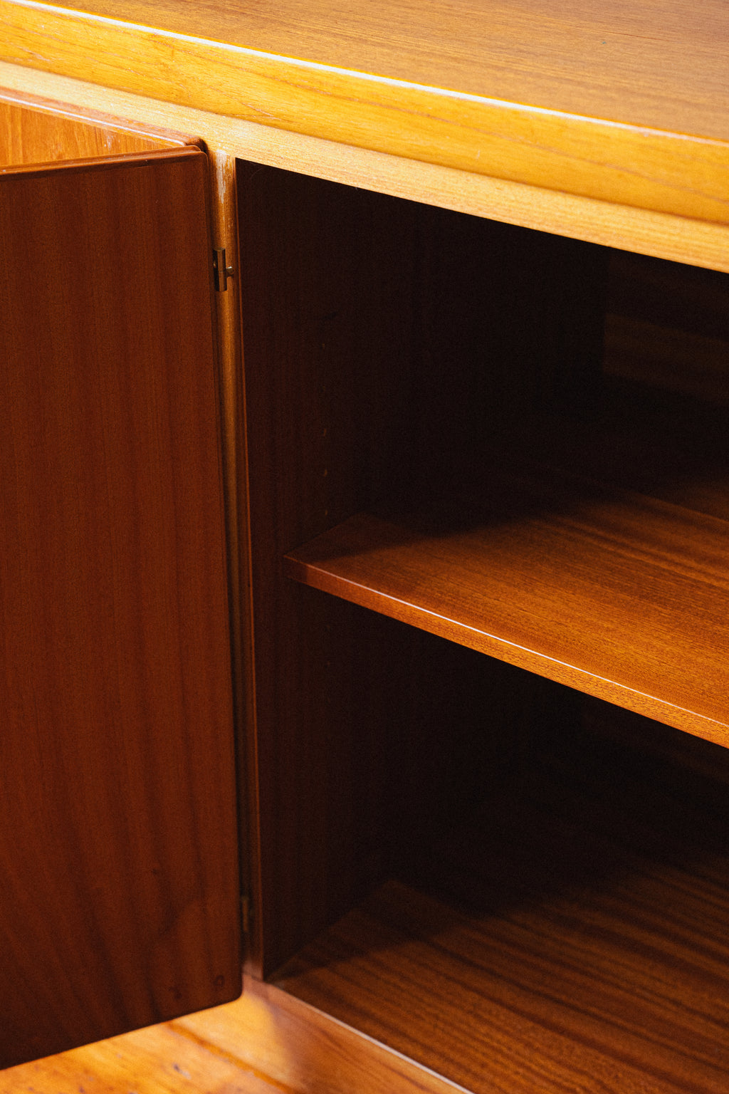 Danish Teak Credenza by Skovby