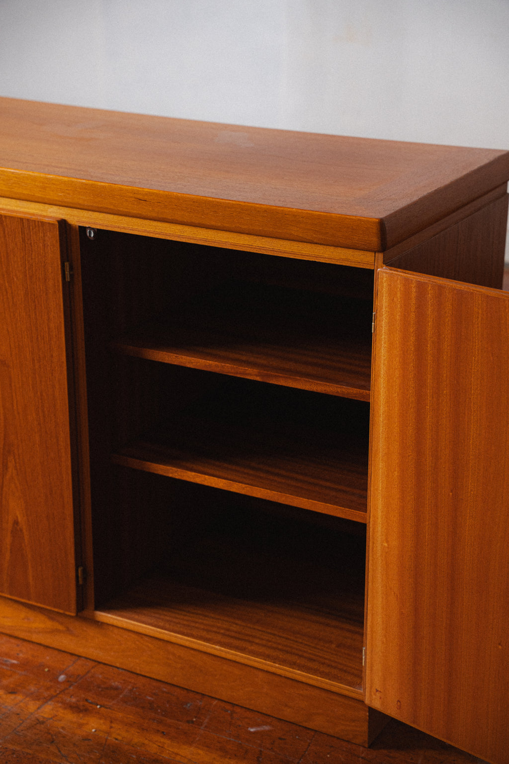 Danish Teak Credenza by Skovby