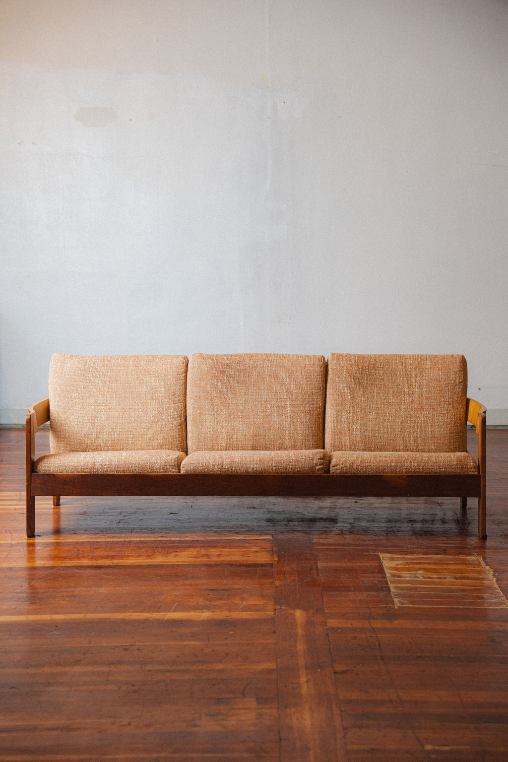 Teak 3-Seat Sofa by Niels Eilersen for Illum Wikkelso