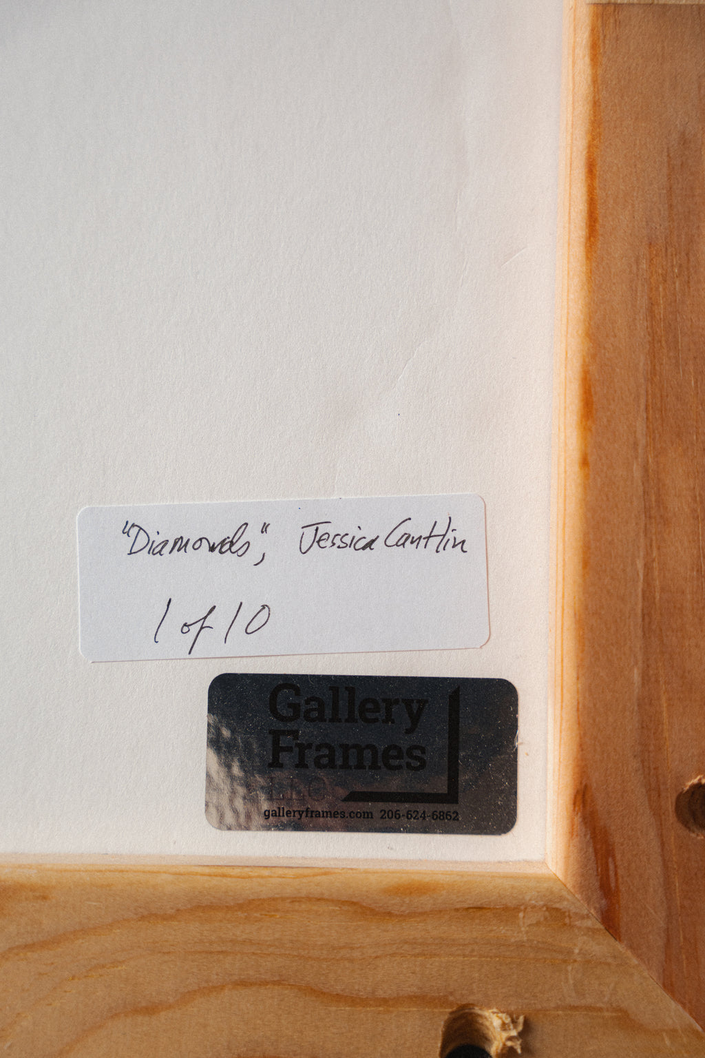 "Diamonds" By Jessica Cantlin, Seattle