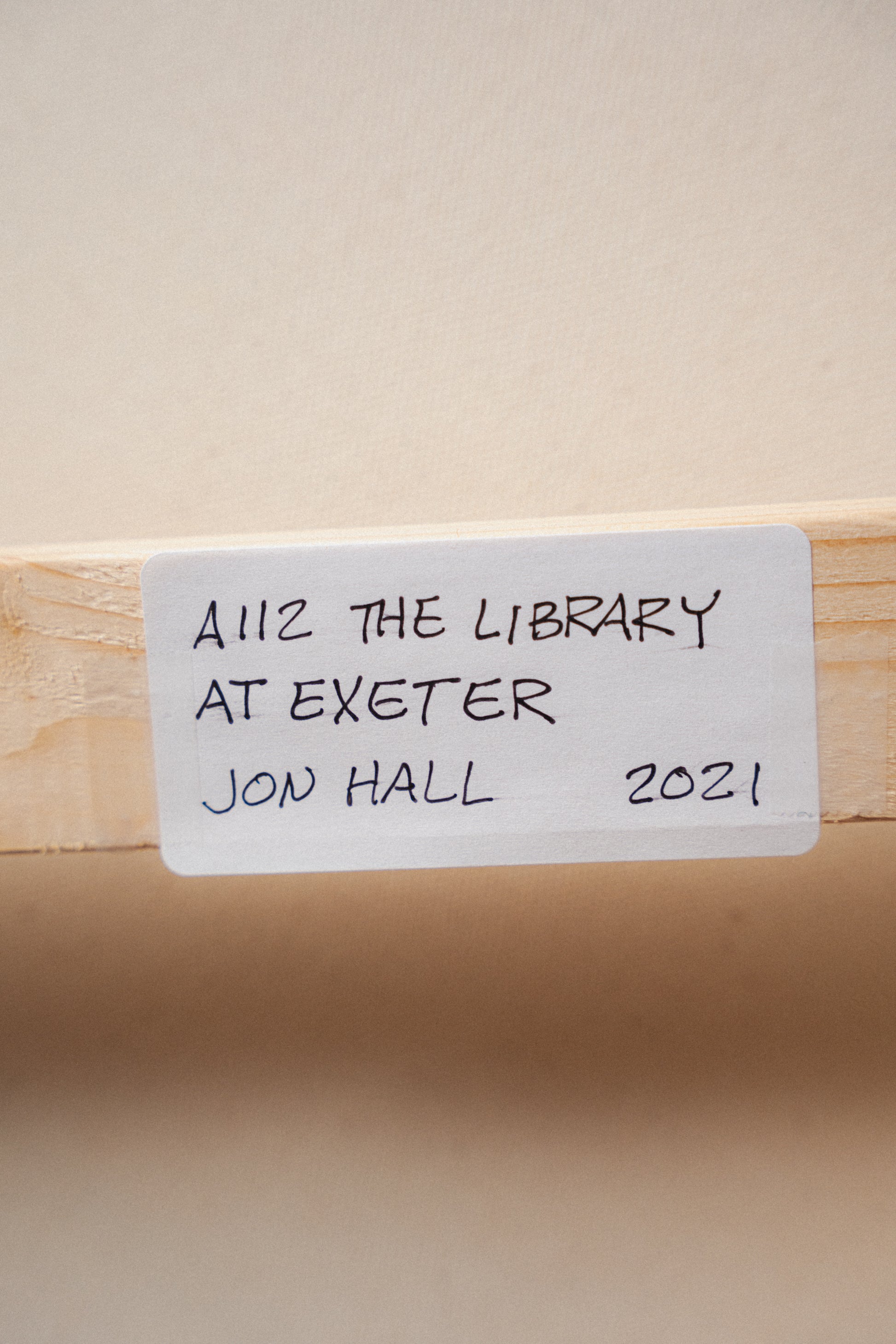 "The Library at Exeter" by Jon Hall