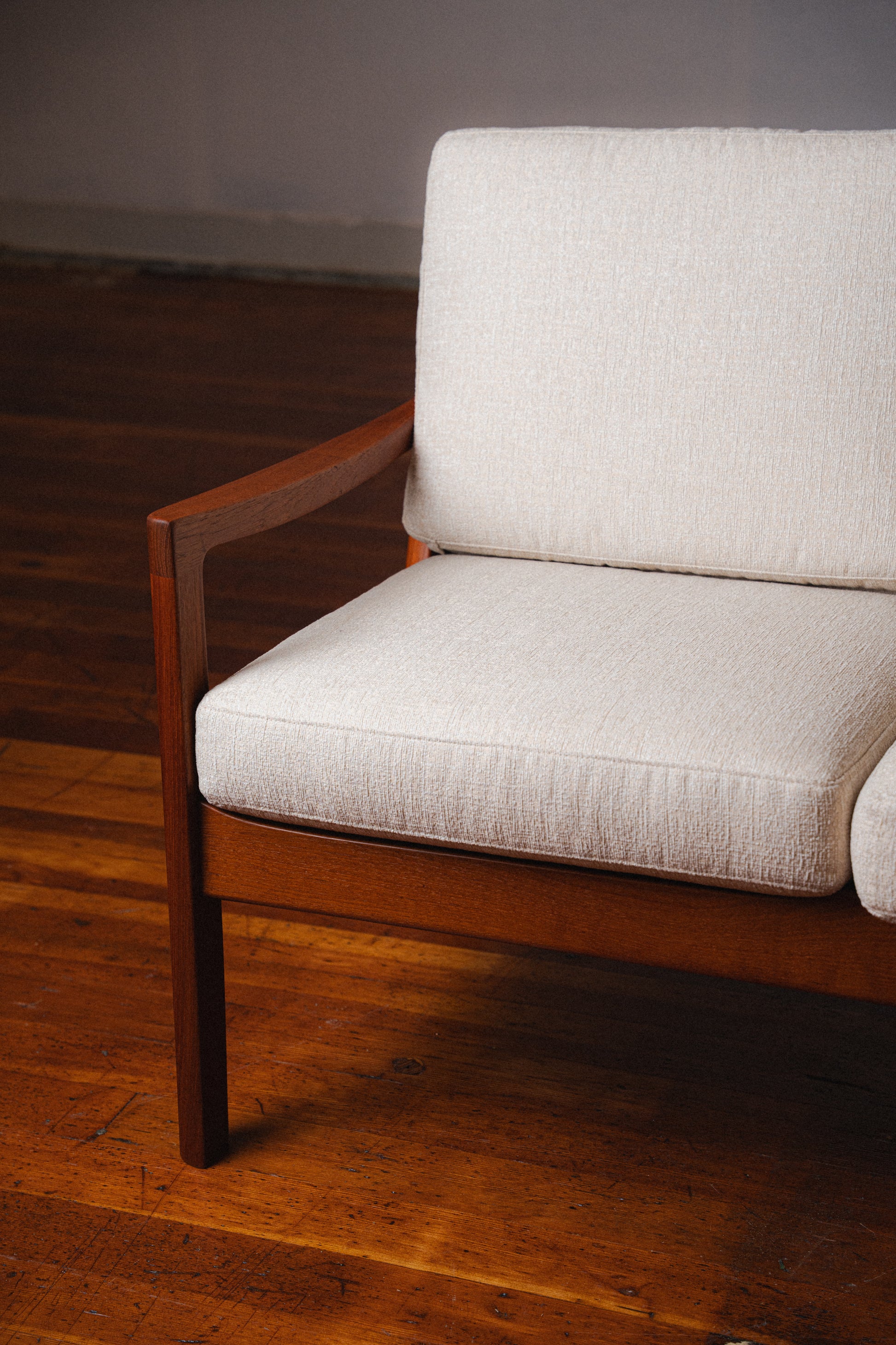 Senator Series 3-Seat Sofa by Ole Wanscher for France & Son, Denmark