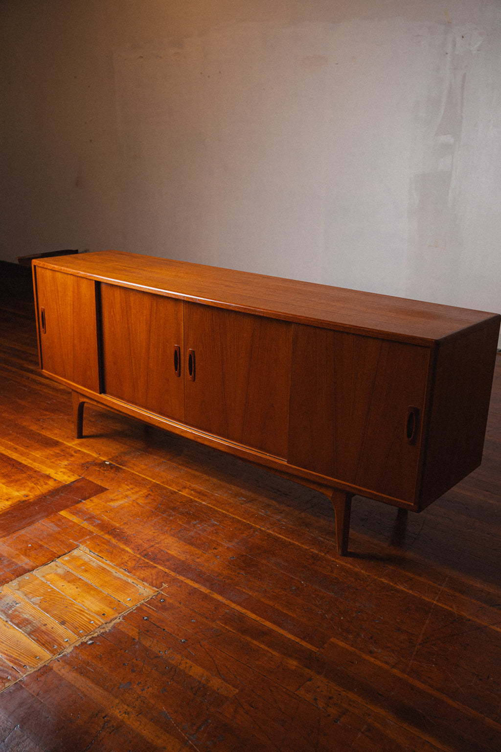 Danish Teak Credenza by H.P. Hansen Møbelindustrie