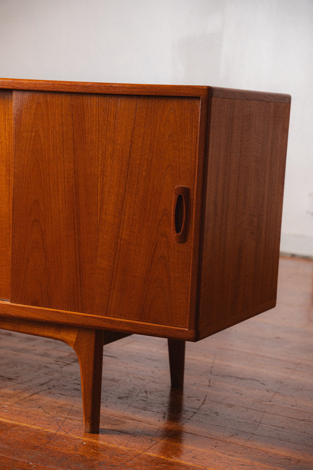 Danish Teak Credenza by H.P. Hansen Møbelindustrie