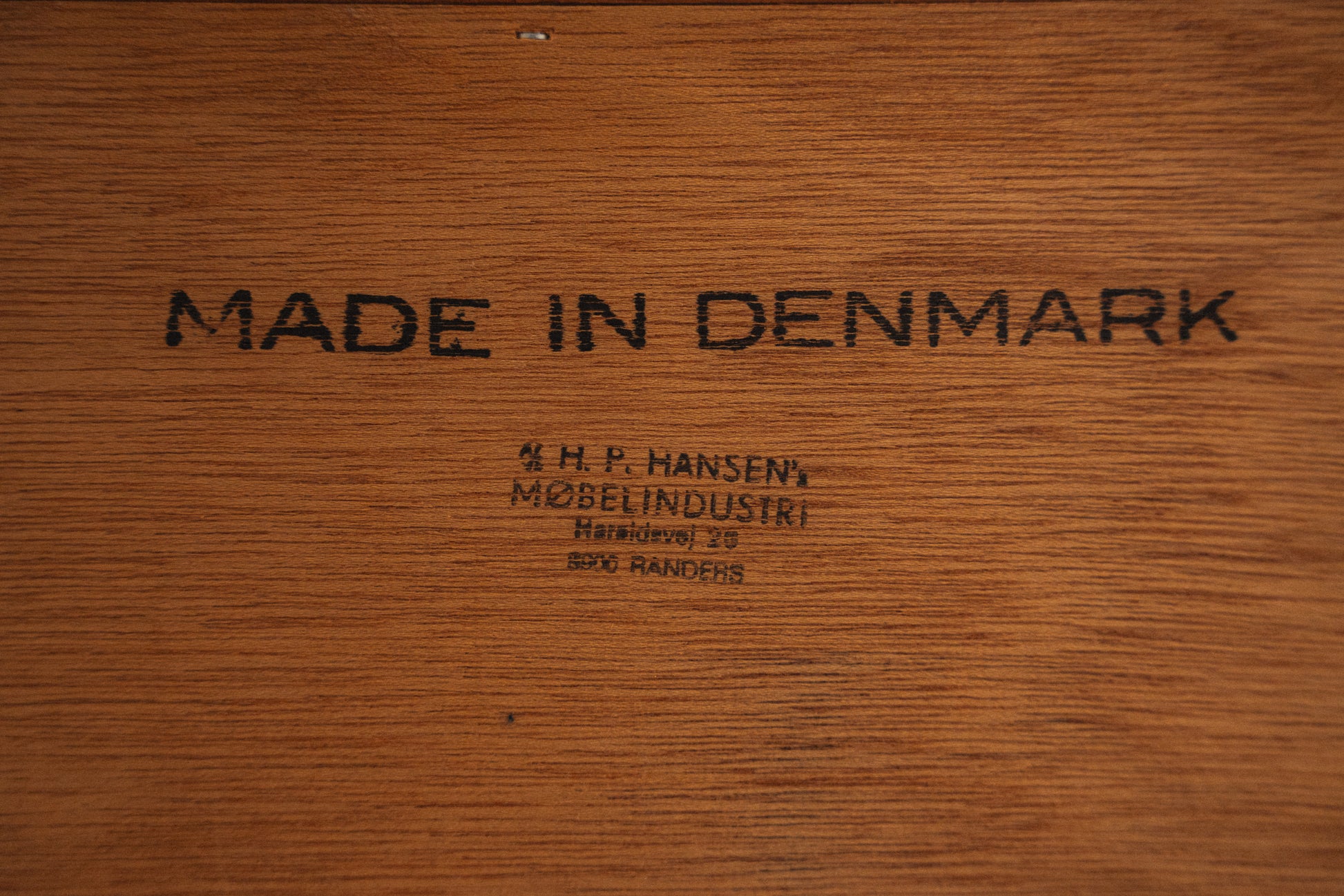 Danish Teak Credenza by H.P. Hansen Møbelindustrie