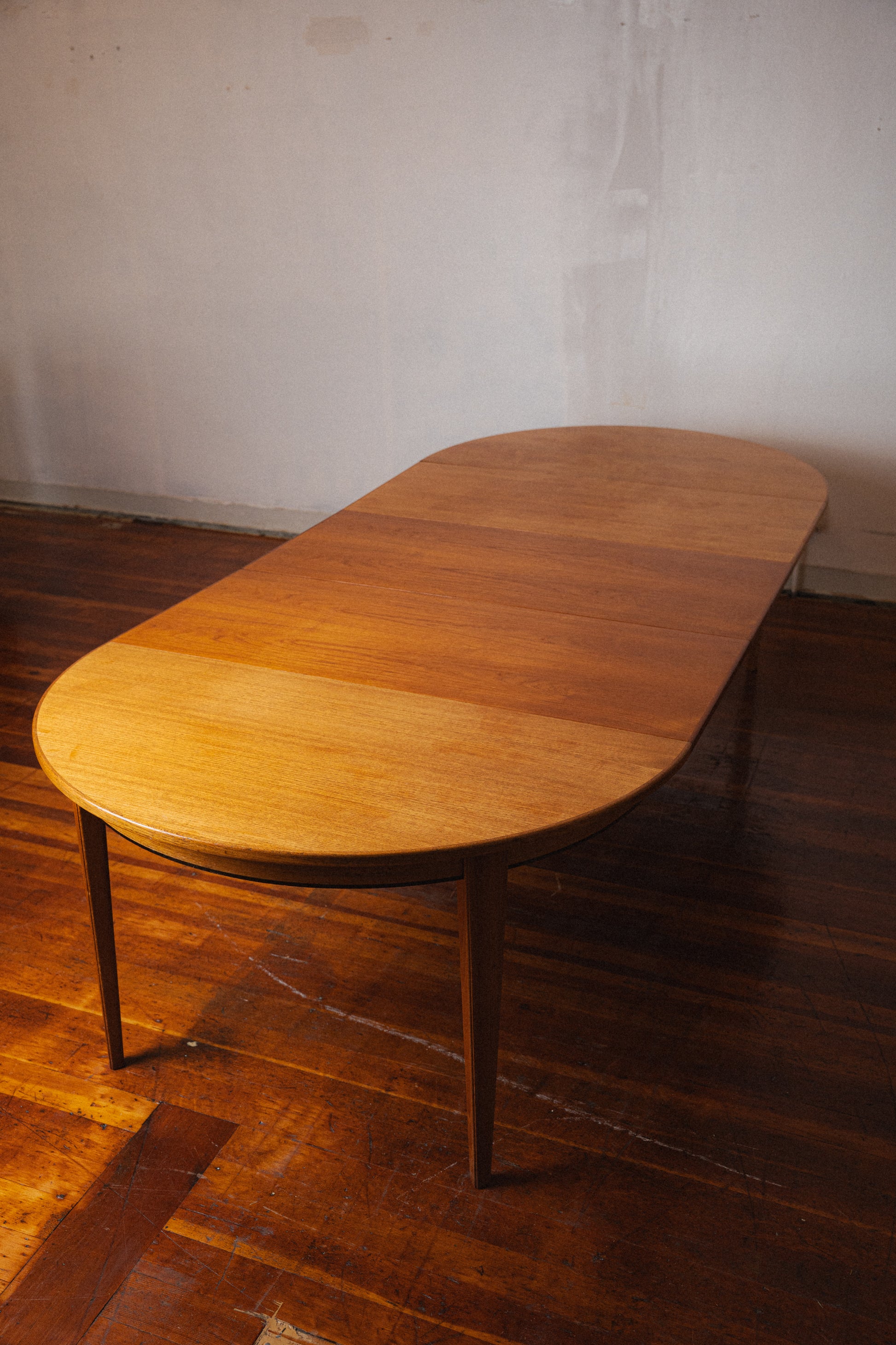 Danish Teak Extending Dining Table