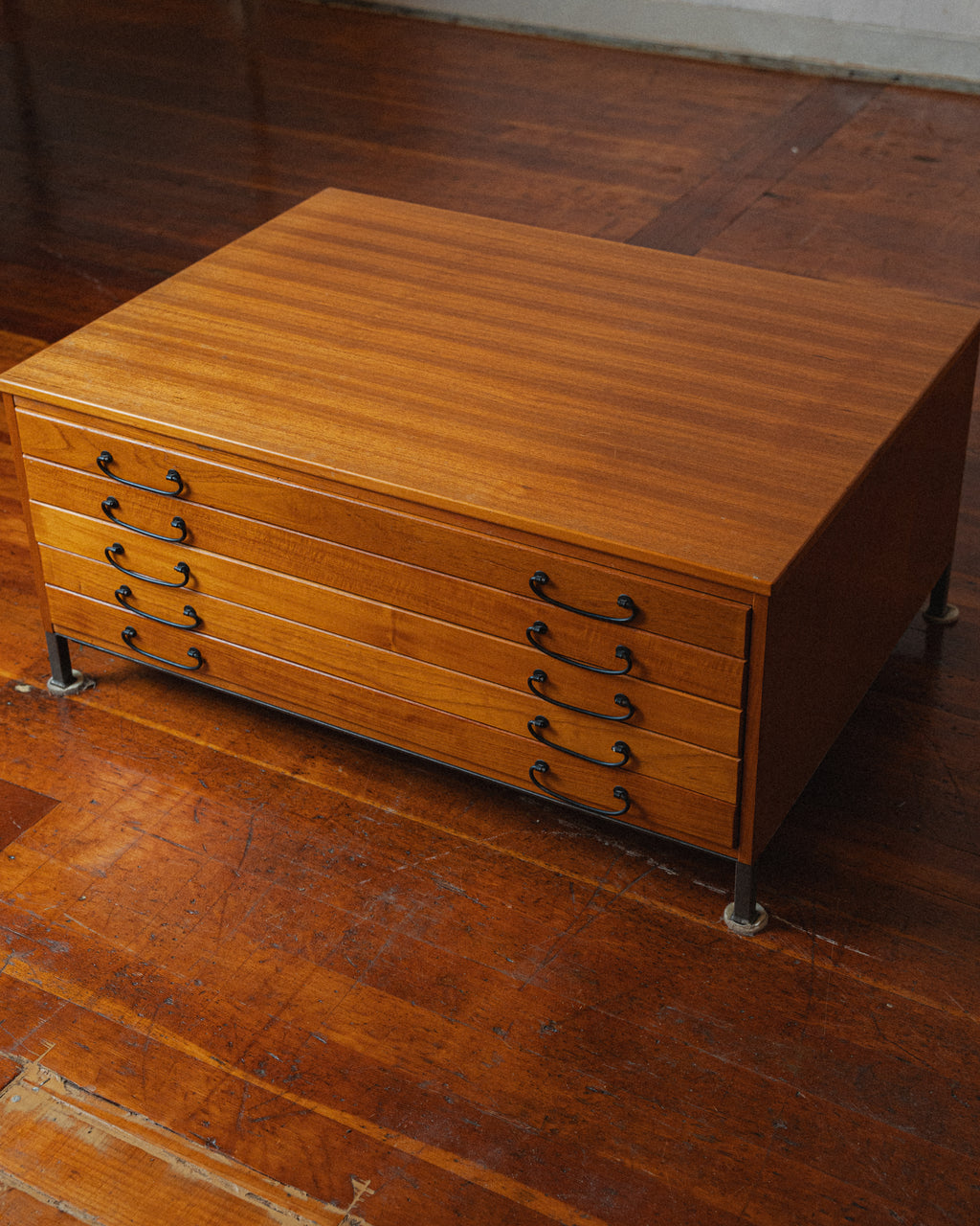 Pine Map Chest
