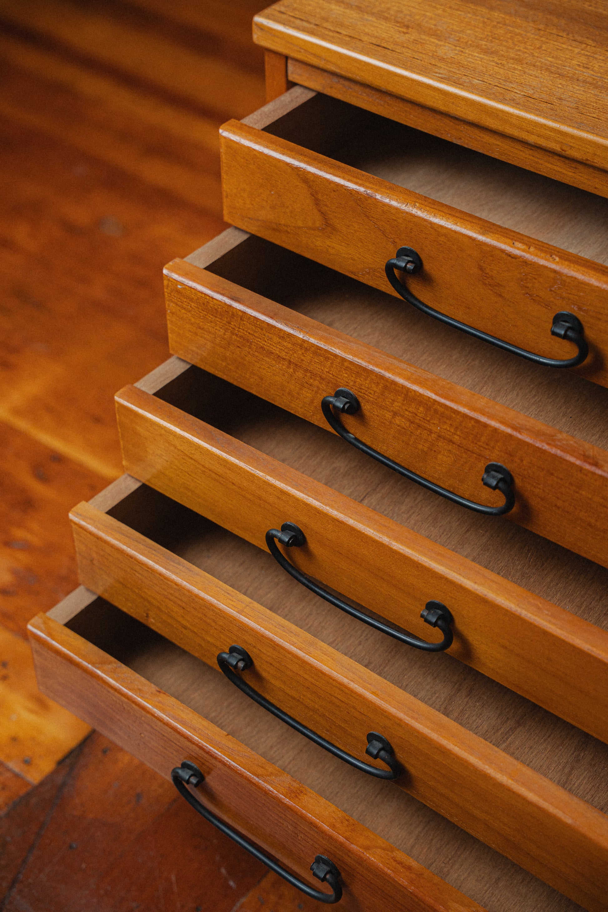 Pine Map Chest