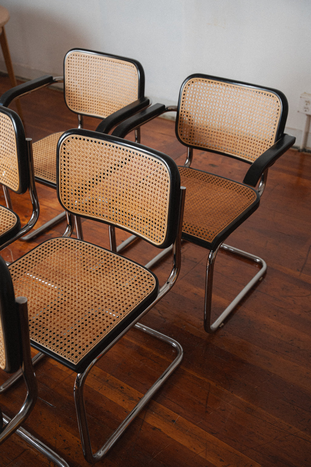 Cesca-Style Chairs, Set of 8