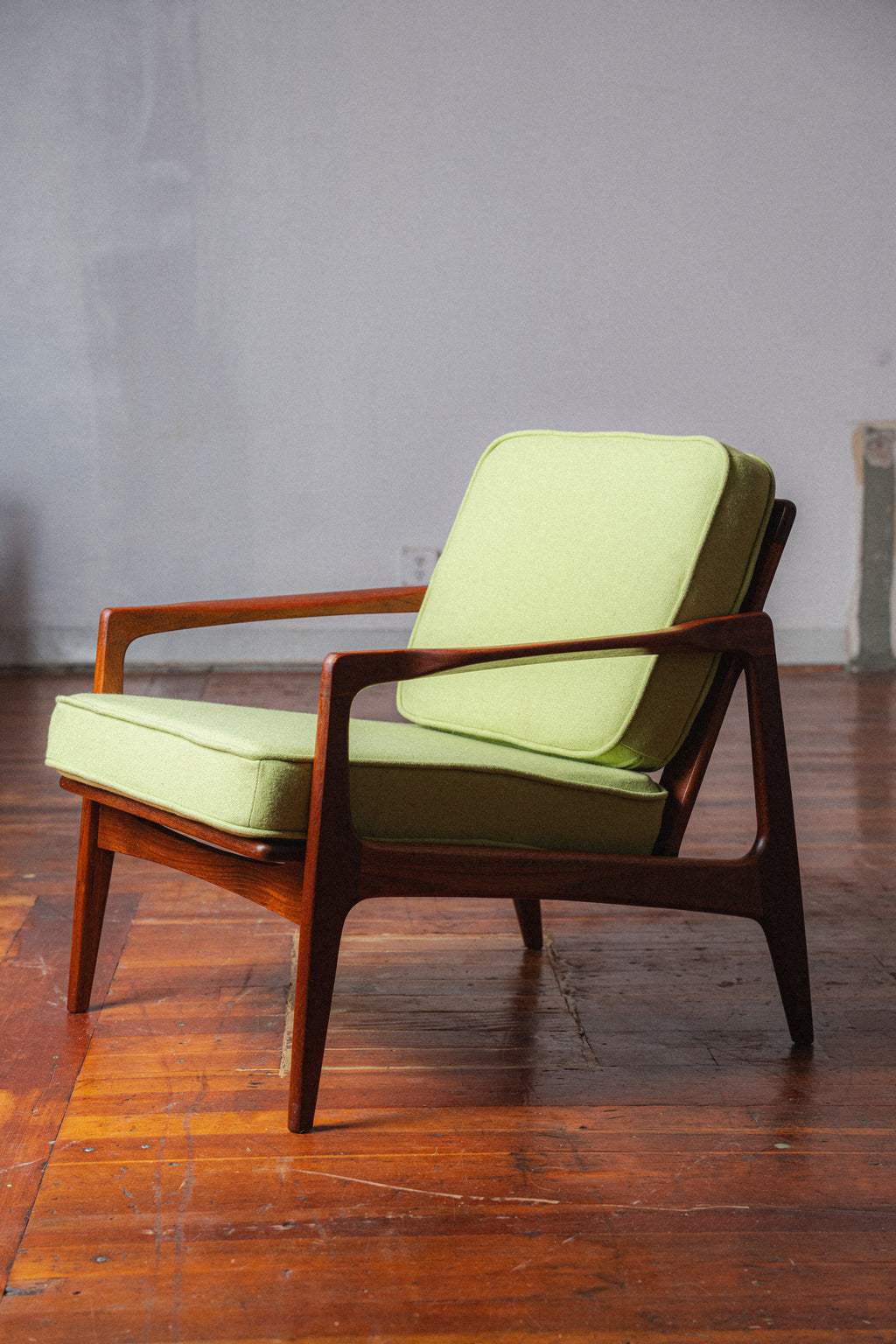Japanese Teak Easy Chair