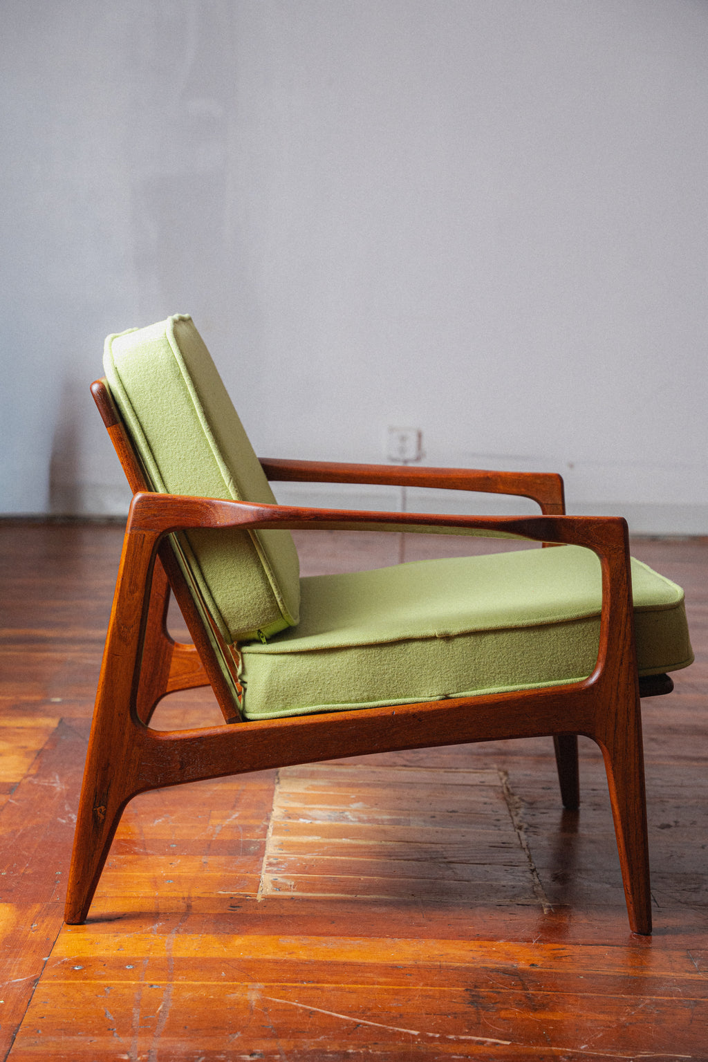 Japanese Teak Easy Chair