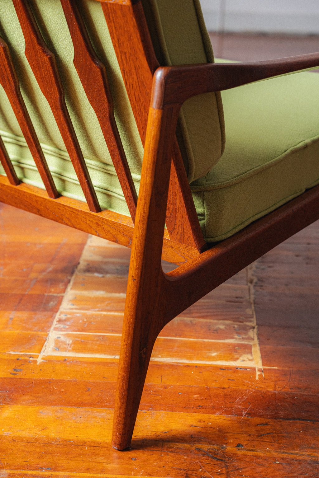 Japanese Teak Easy Chair