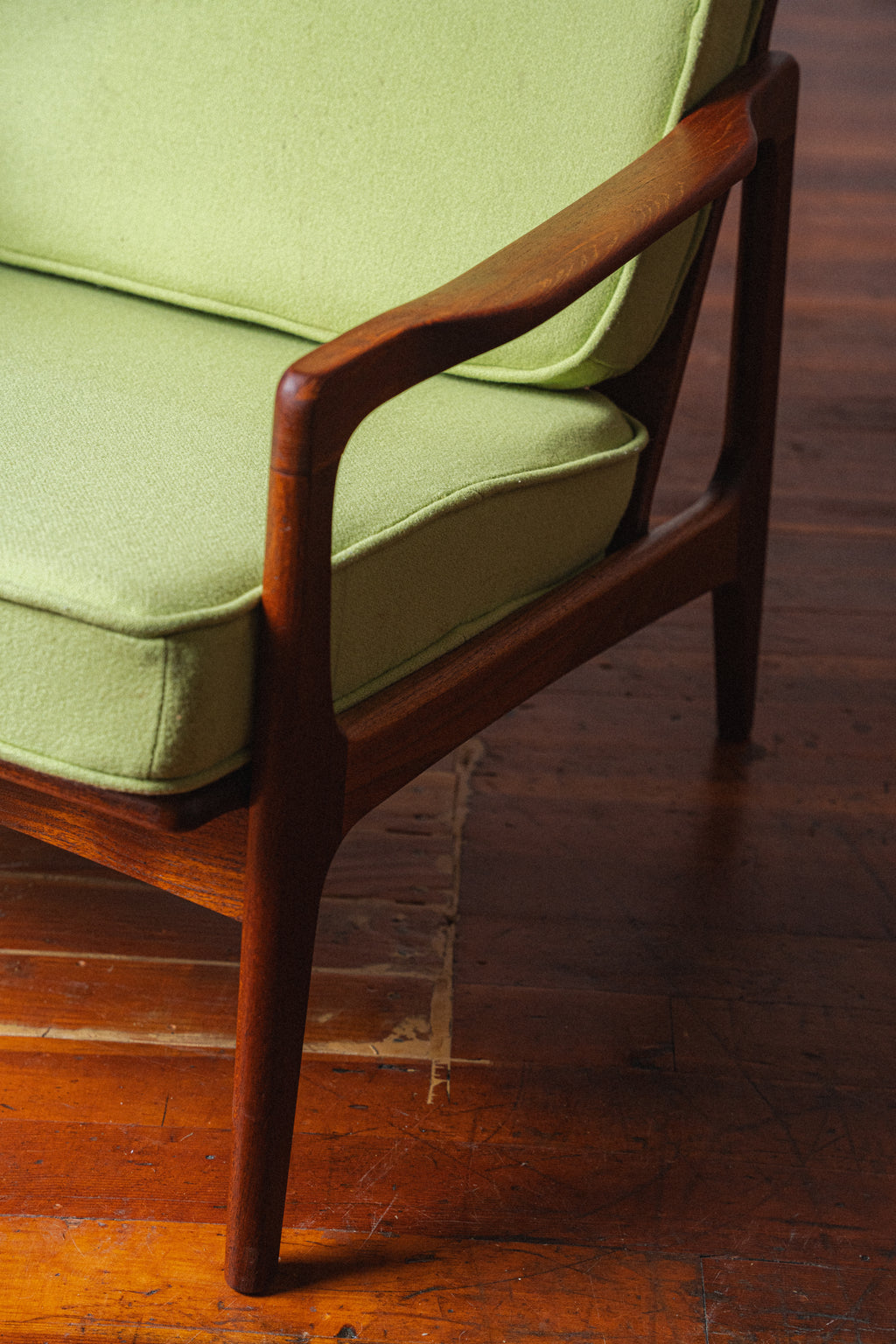 Japanese Teak Easy Chair
