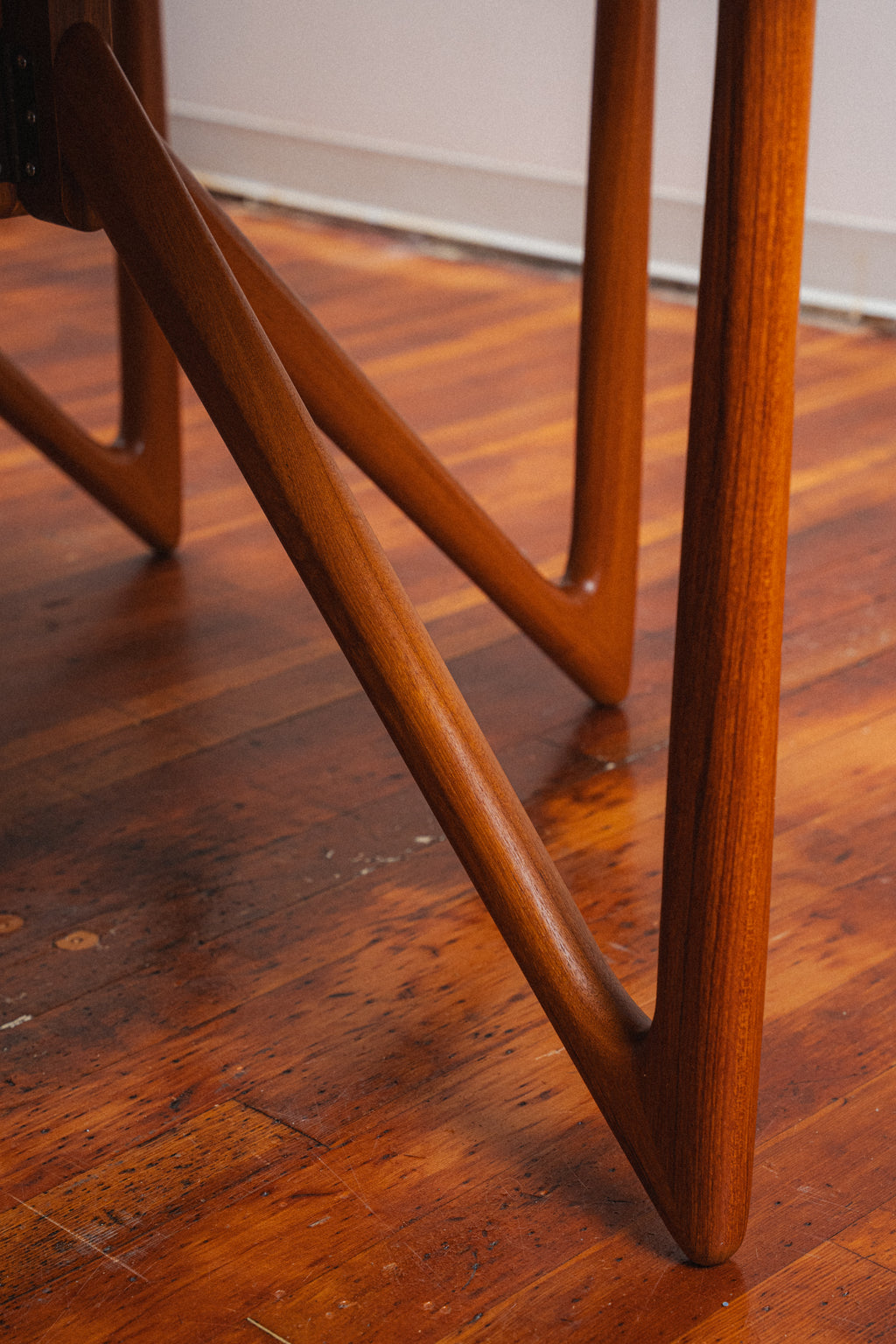 Gate-Leg Drop-Leaf Dining Table by Niels Koefoed for Koefoeds Hornslet