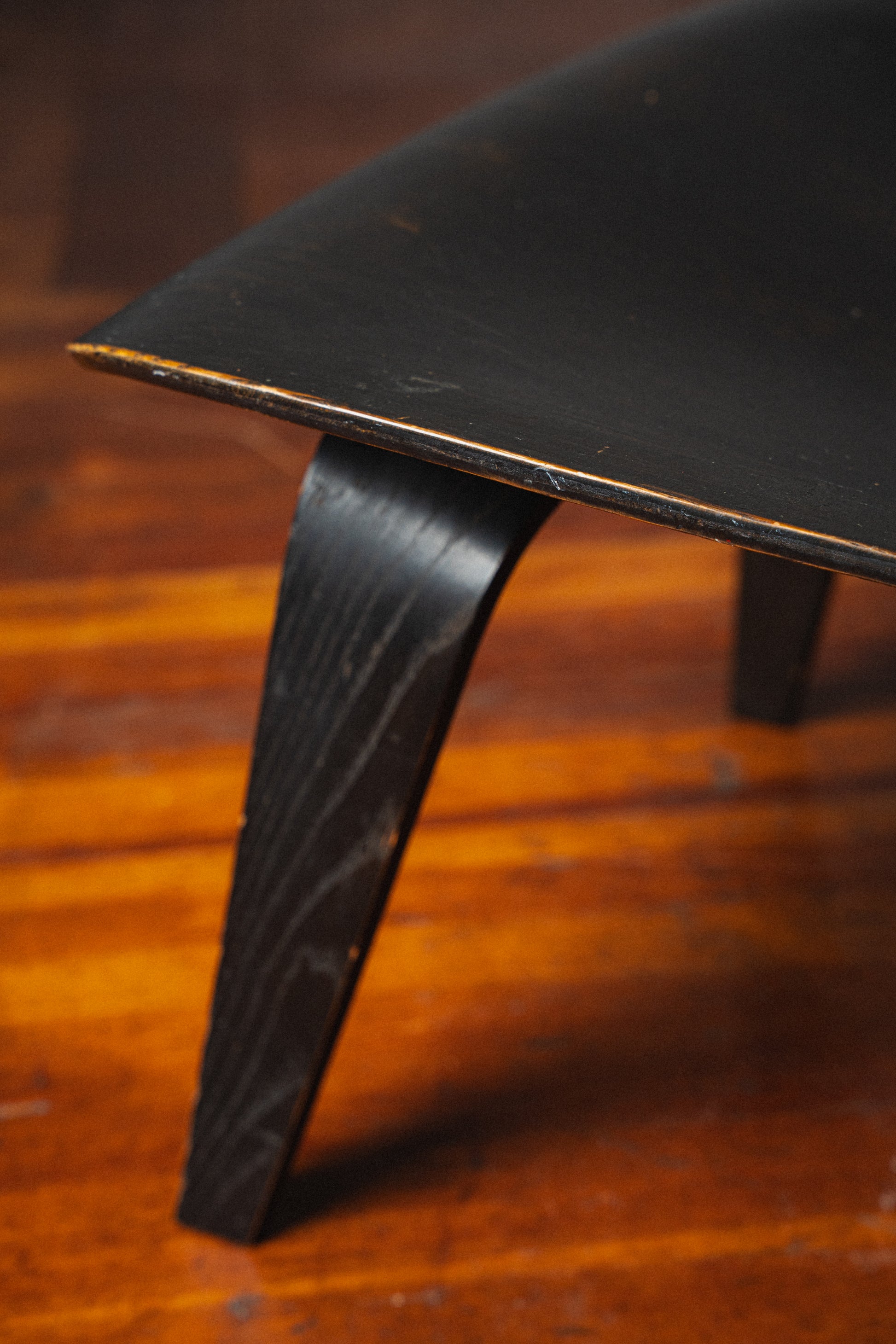 Rare 1946 Eames LCW 5-2-5 Chair, for Evans, Pre-Herman Miller