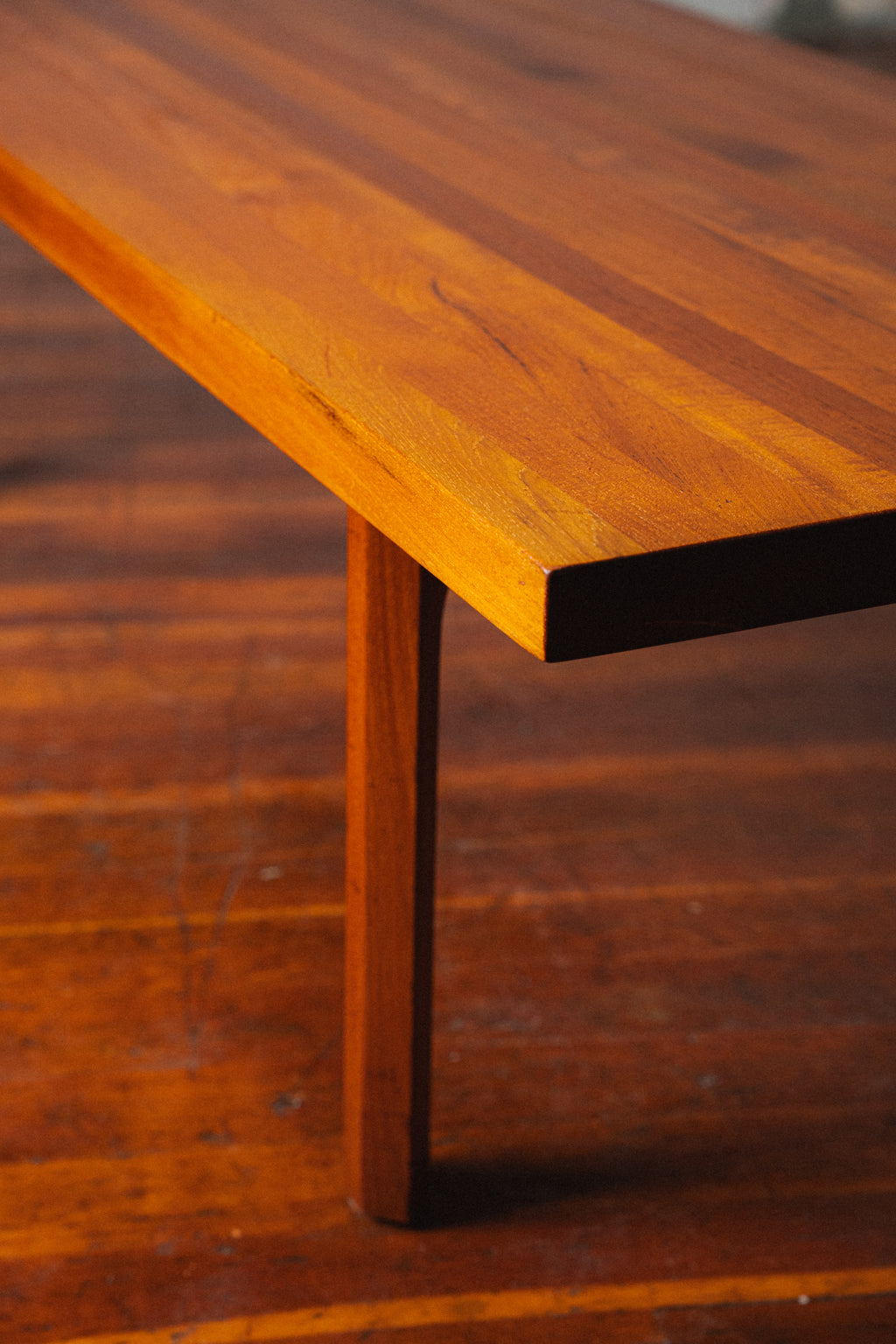 Illum Wikkelsø Solid Teak Coffee Table by A. Mikael Laursen