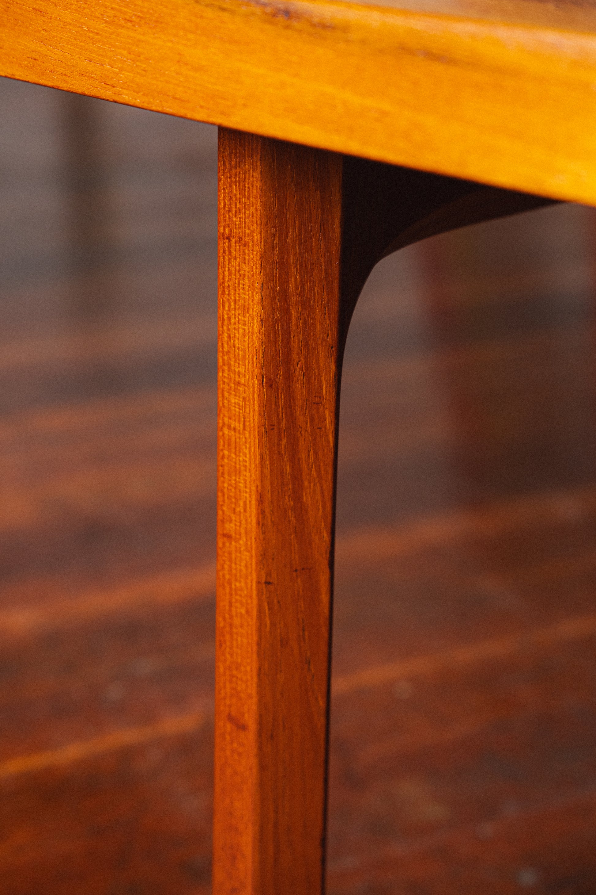 Illum Wikkelsø Solid Teak Coffee Table by A. Mikael Laursen