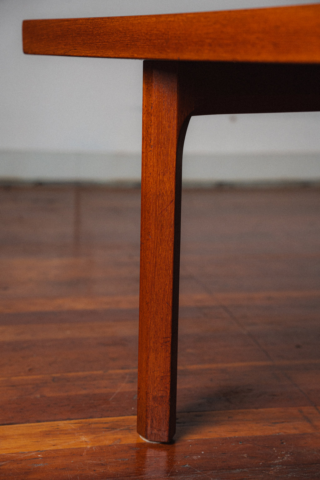 Illum Wikkelsø Solid Teak Coffee Table by A. Mikael Laursen