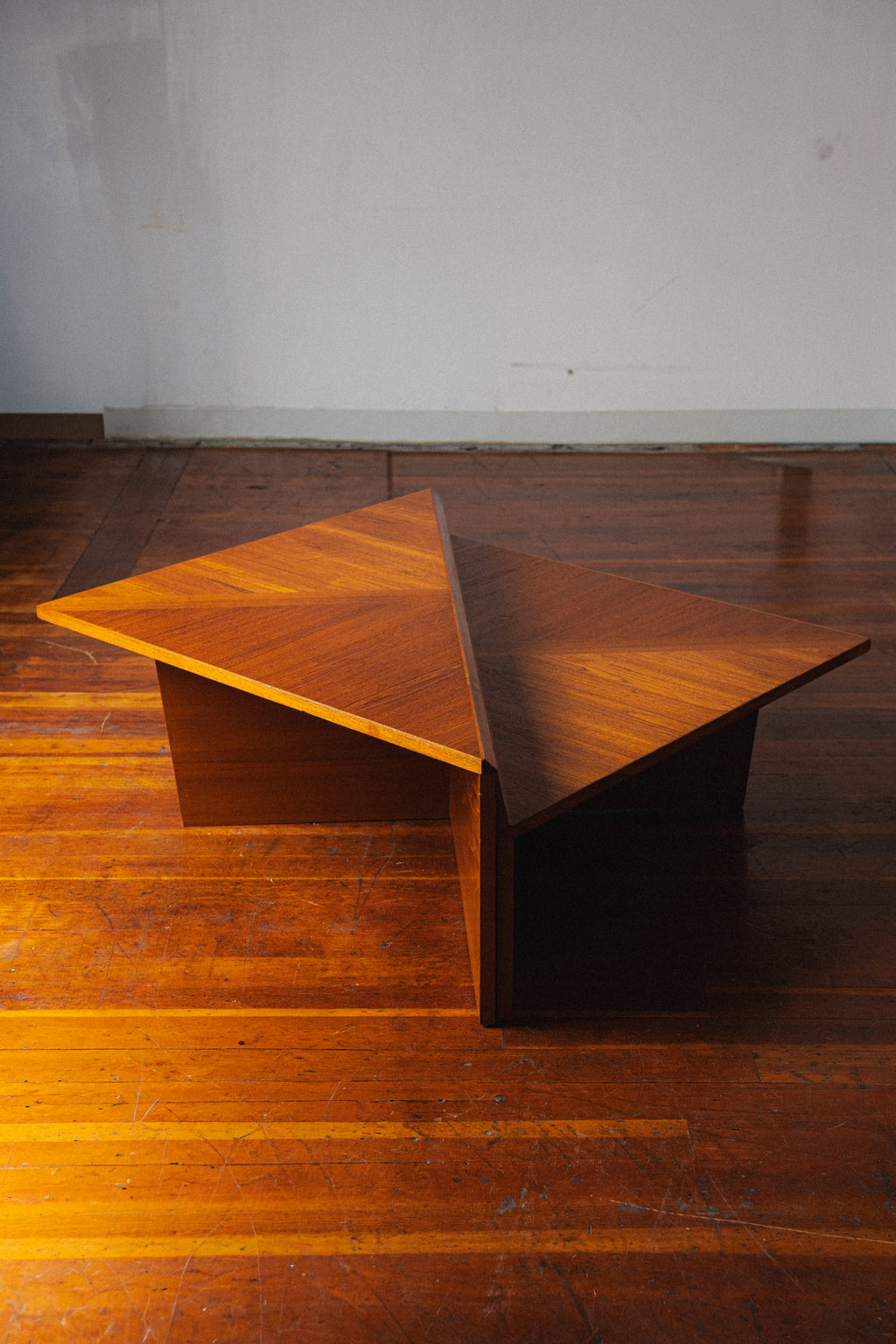 Laurits M Larsen Modular Danish Teak Coffee Table End Table Set