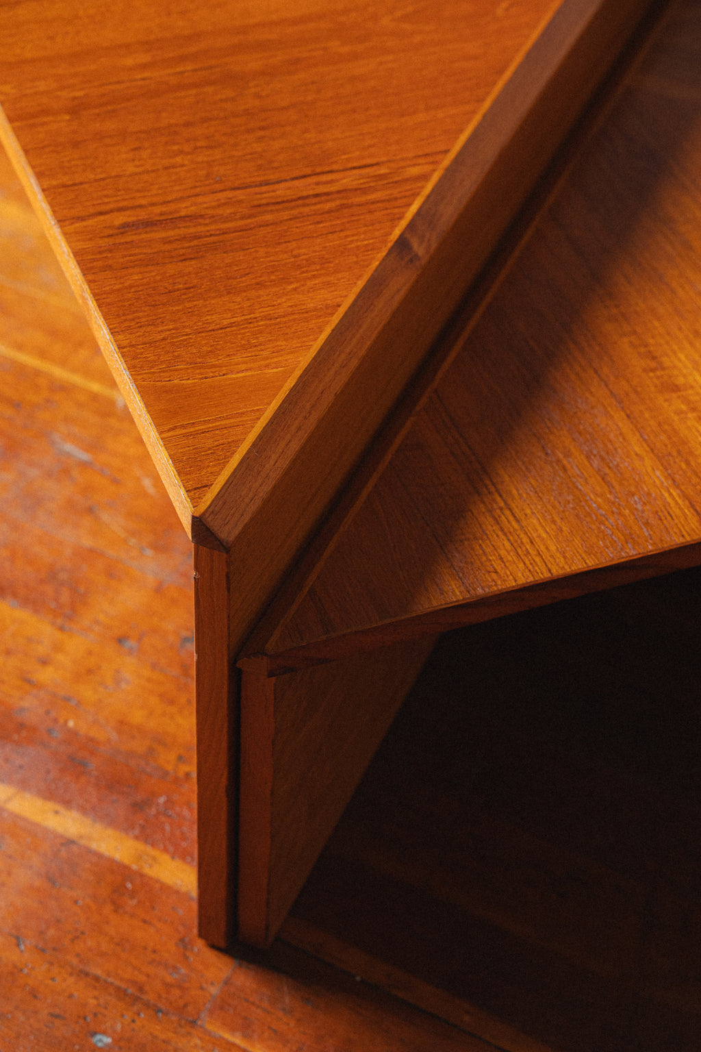 Laurits M Larsen Modular Danish Teak Coffee Table End Table Set