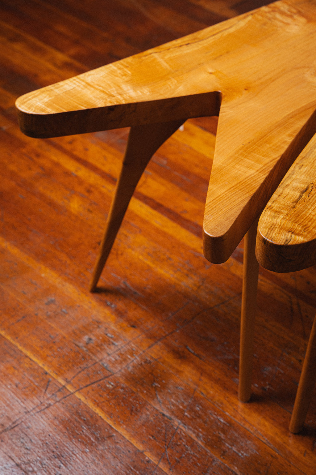 Studio-Made Maple Side Tables (1 Remaining)