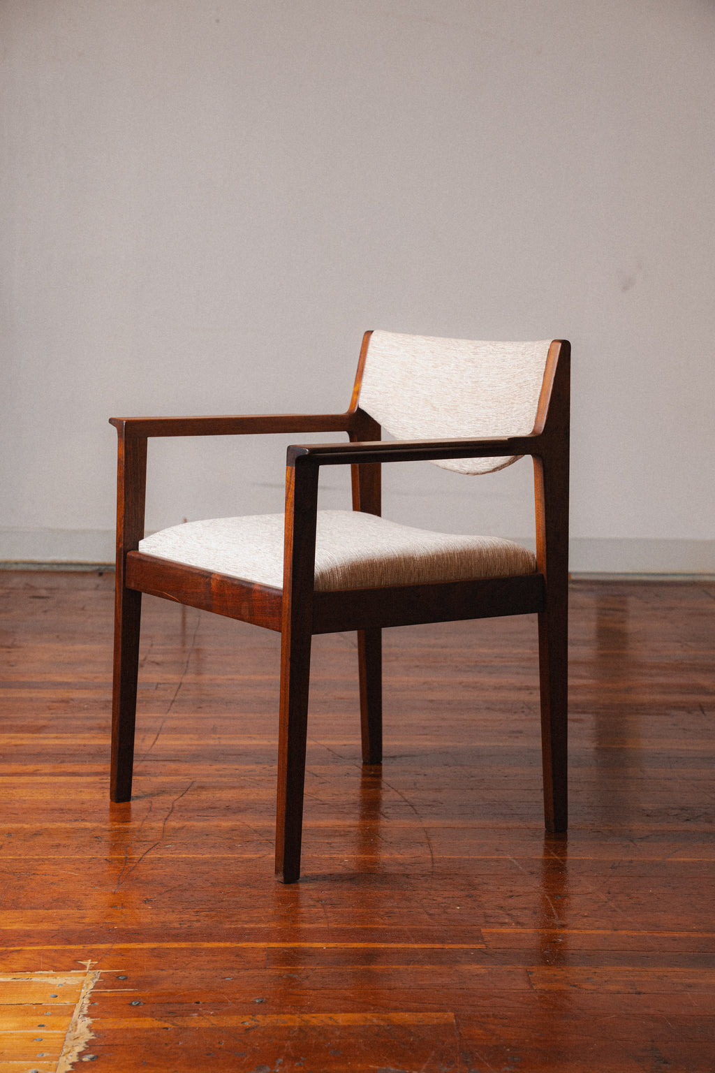 Solid Walnut Armchair